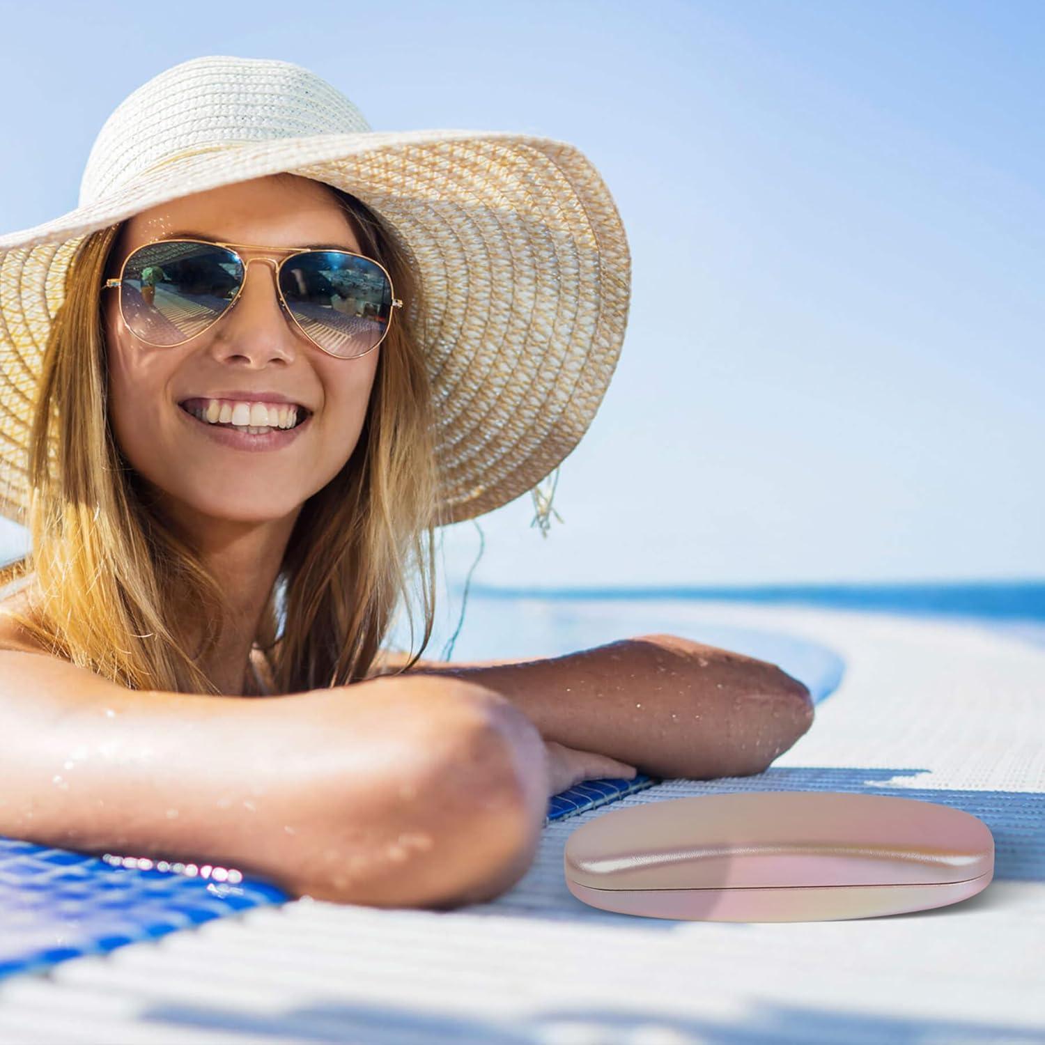 Estuche Duro Joyberg para Gafas - Paquete de 2 con Paño