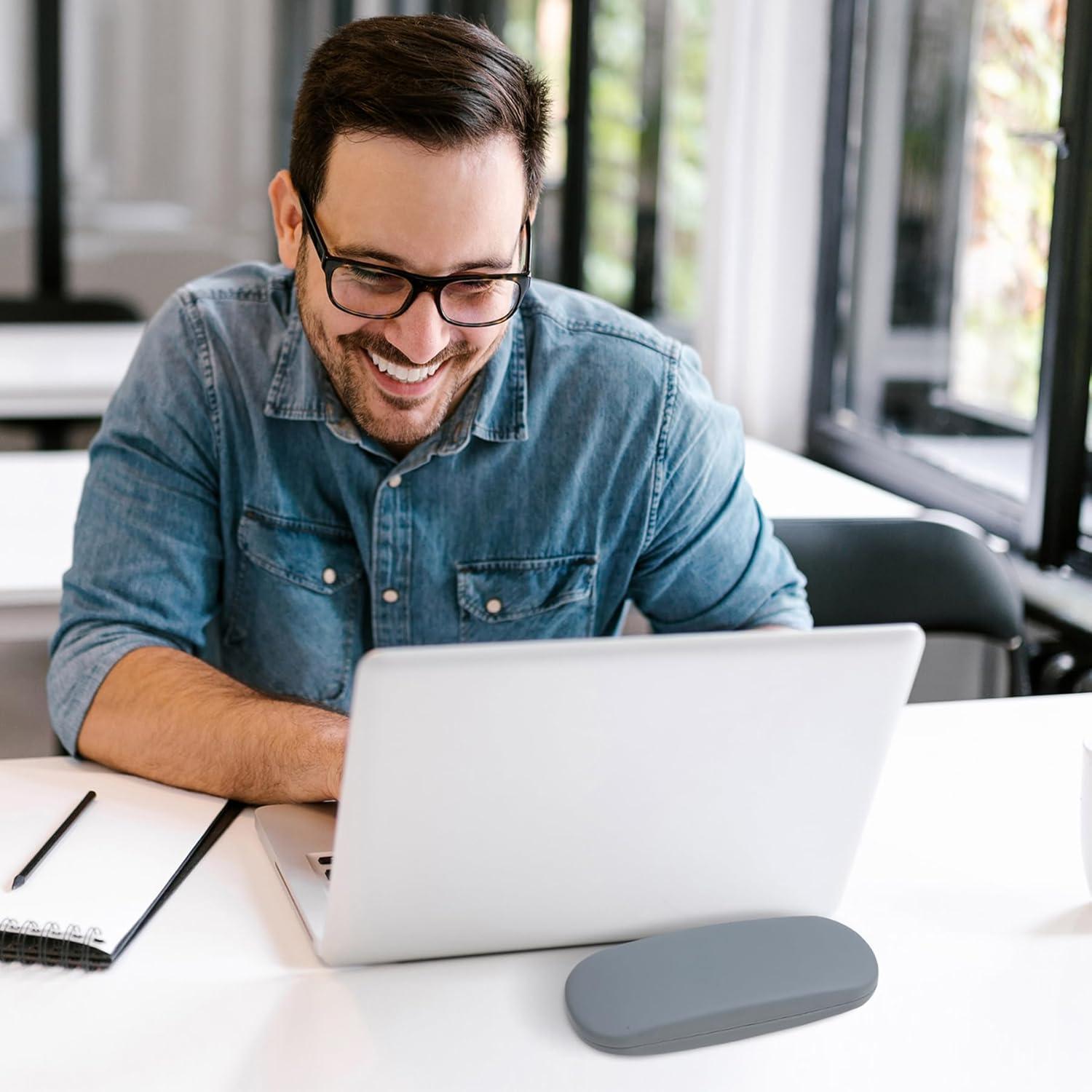 Estuche para Gafas Joyberg FL001, 2 Piezas, Gris