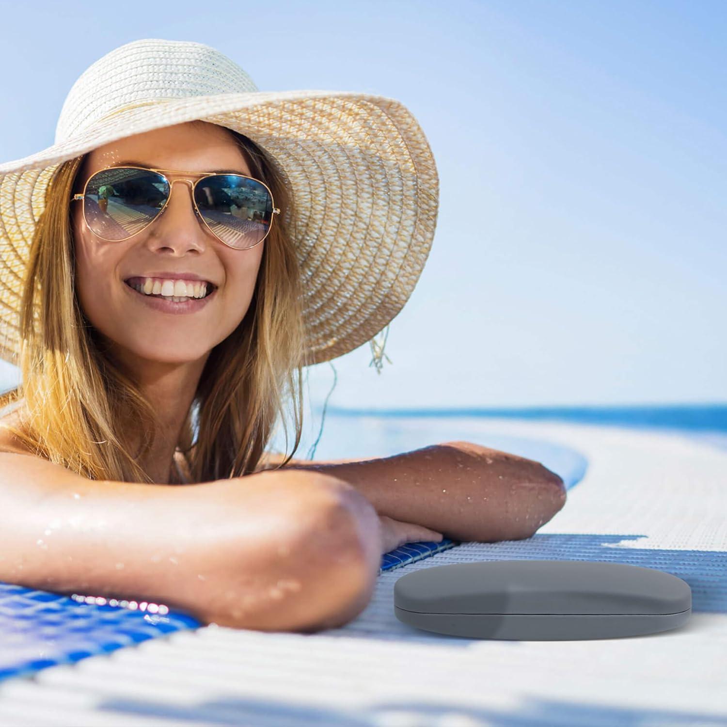 Estuche para Gafas Joyberg FL001, 2 Piezas, Gris