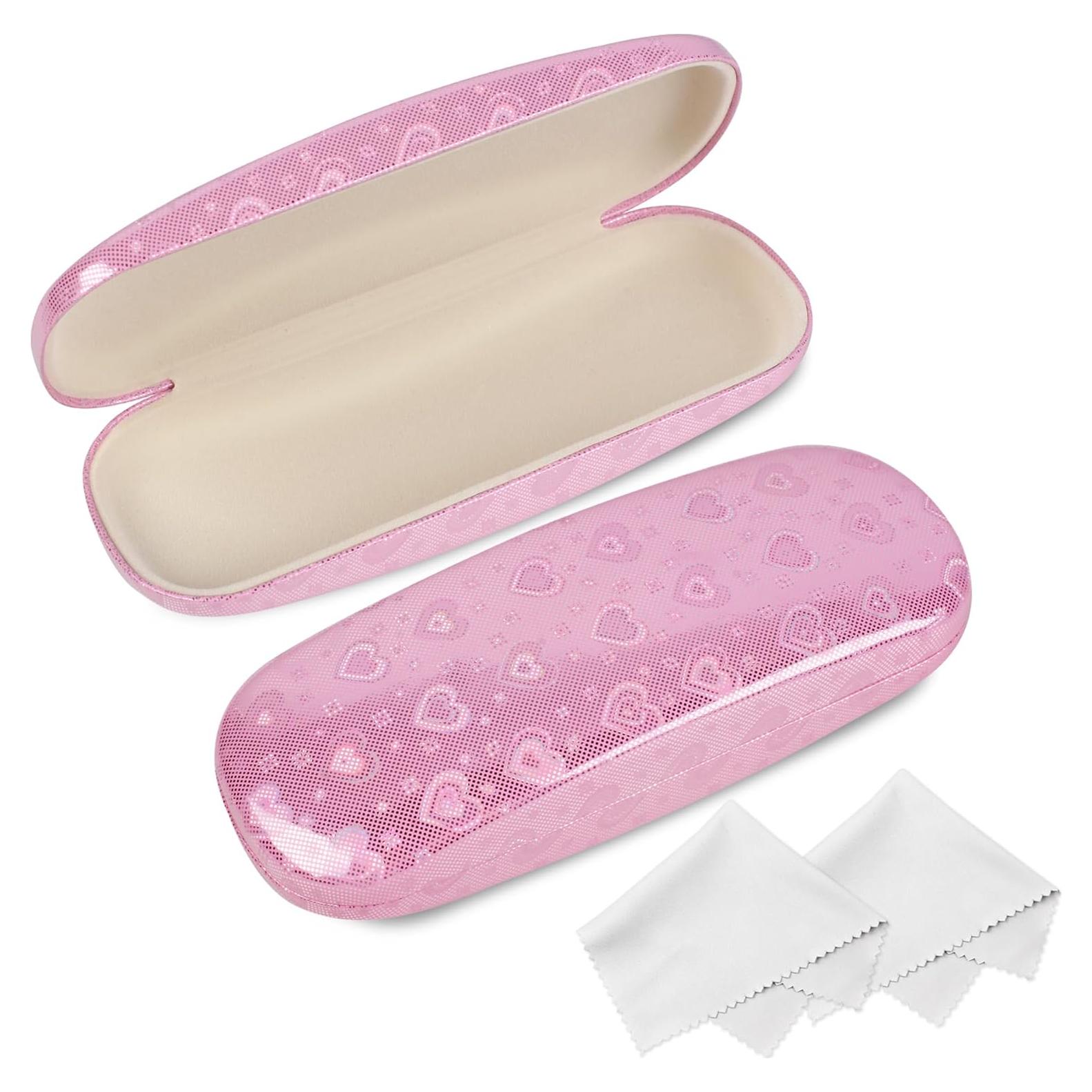 Estuche Duro para Gafas Joyberg - Paquete de 2 Rosa