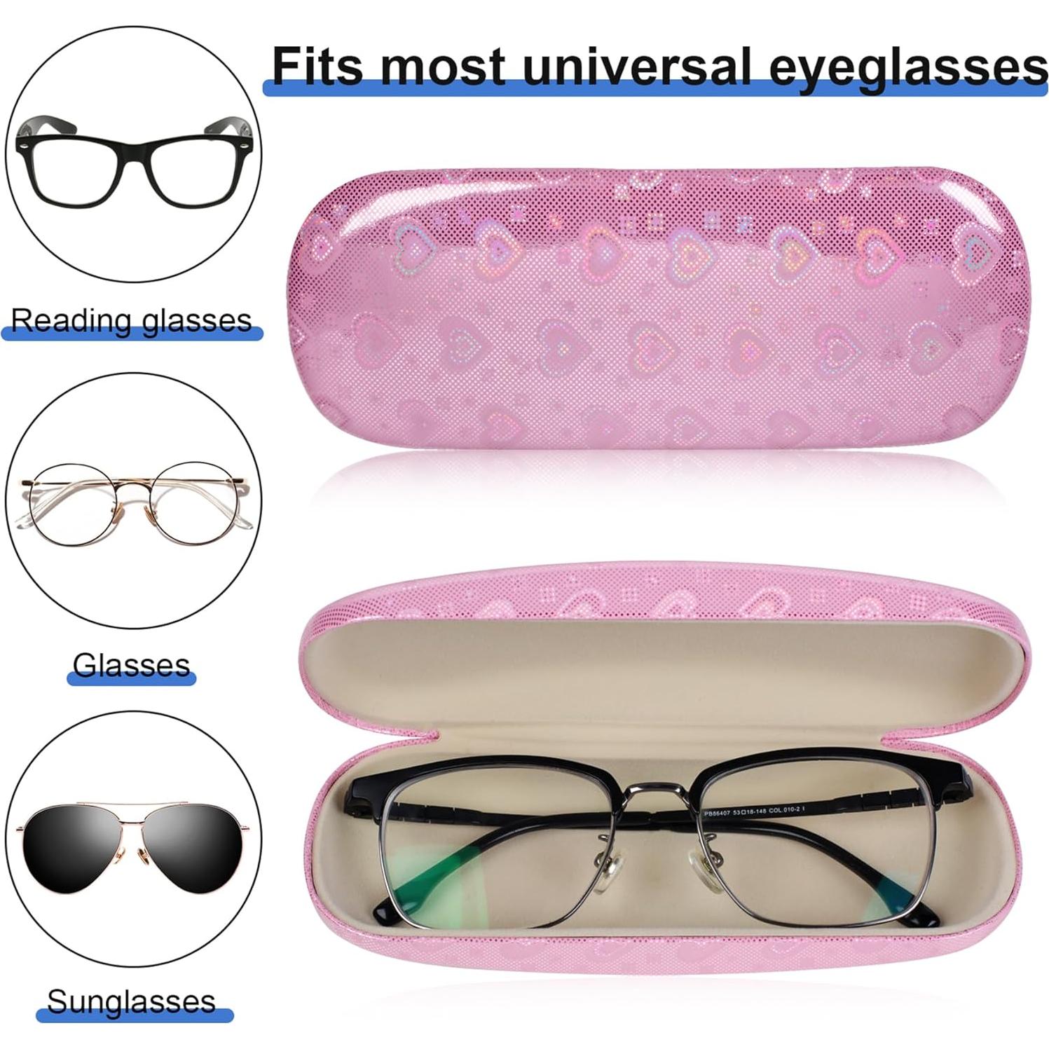 Estuche Duro para Gafas Joyberg - Paquete de 2 Rosa