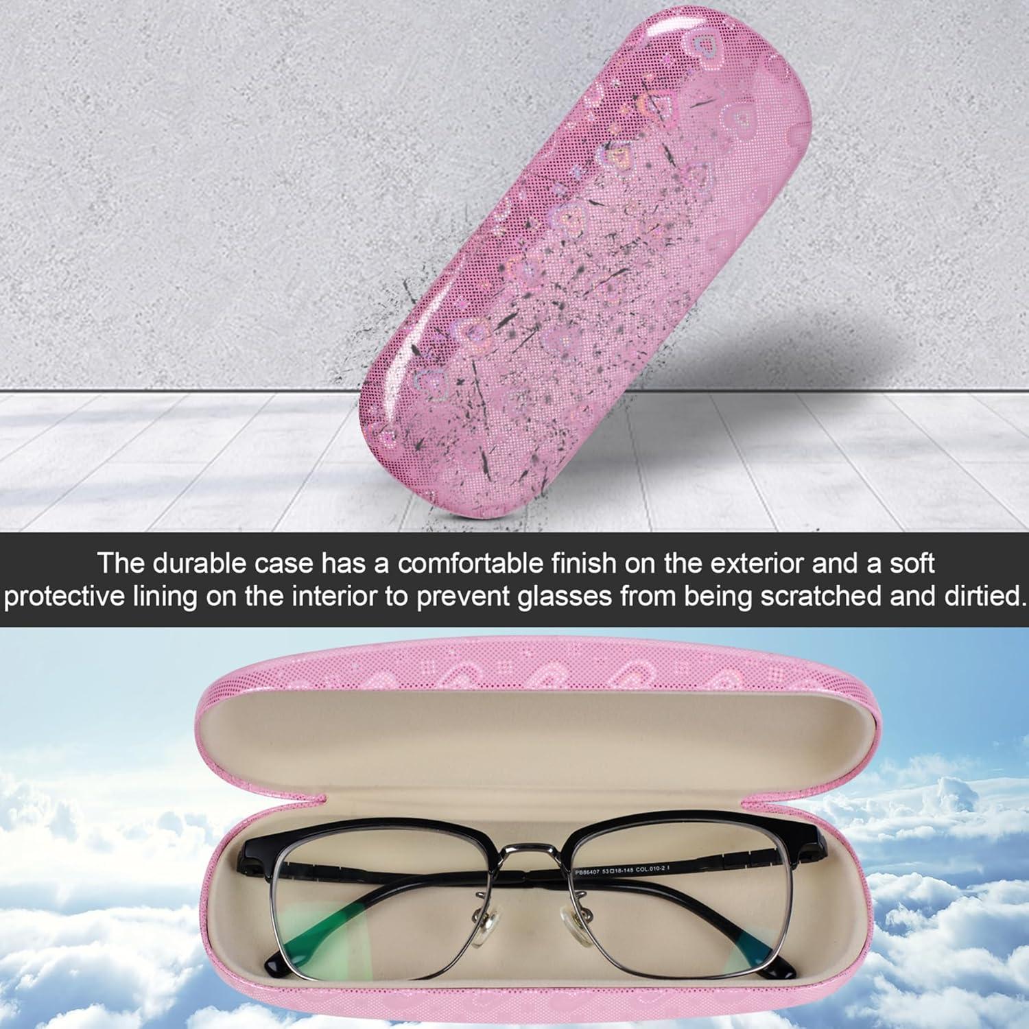 Estuche Duro para Gafas Joyberg - Paquete de 2 Rosa