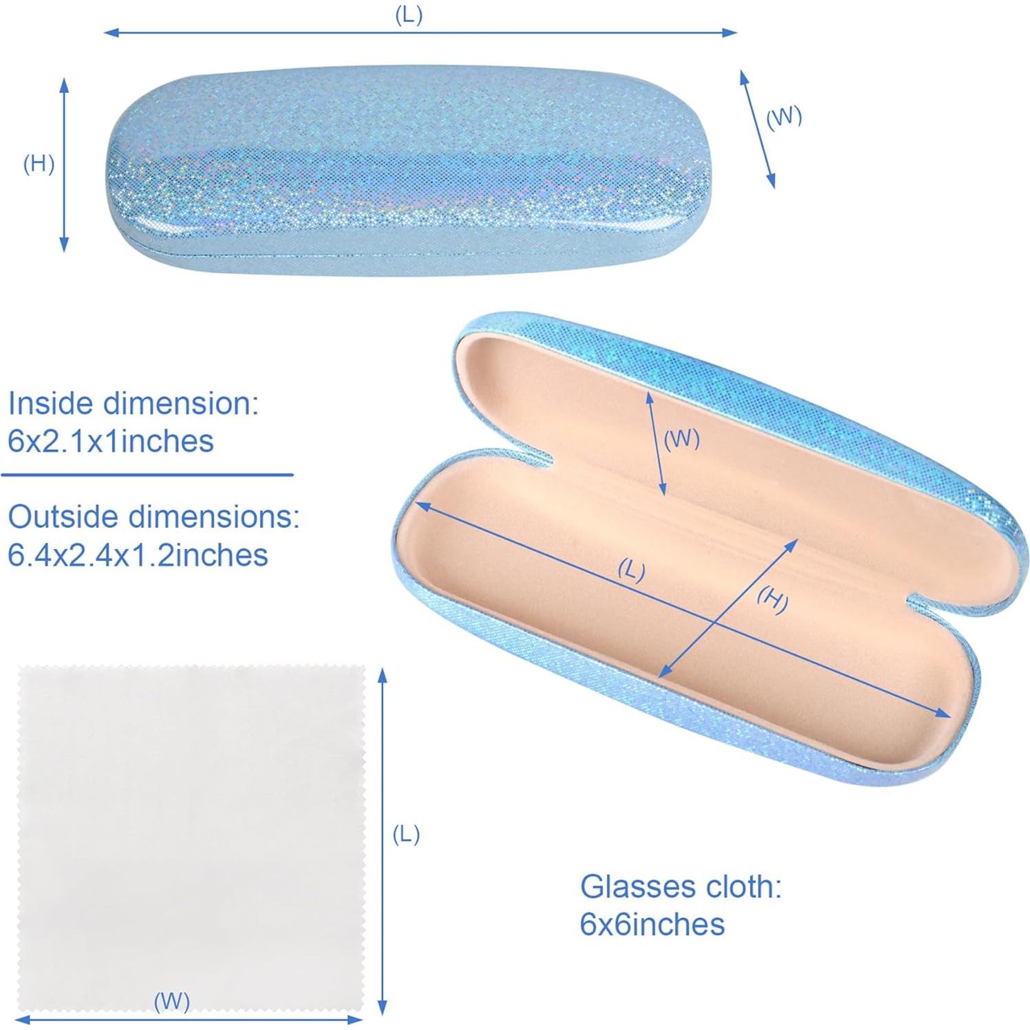 Estuche Duro para Gafas Joyberg - Paquete de 2 Azul