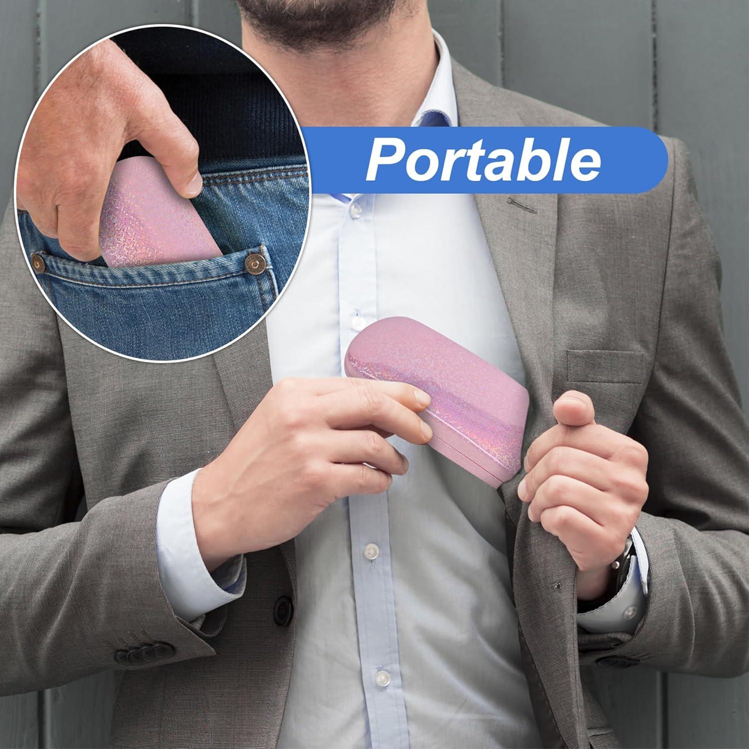 Estuche Duro para Gafas Joyberg - Paquete de 2 - Rosa