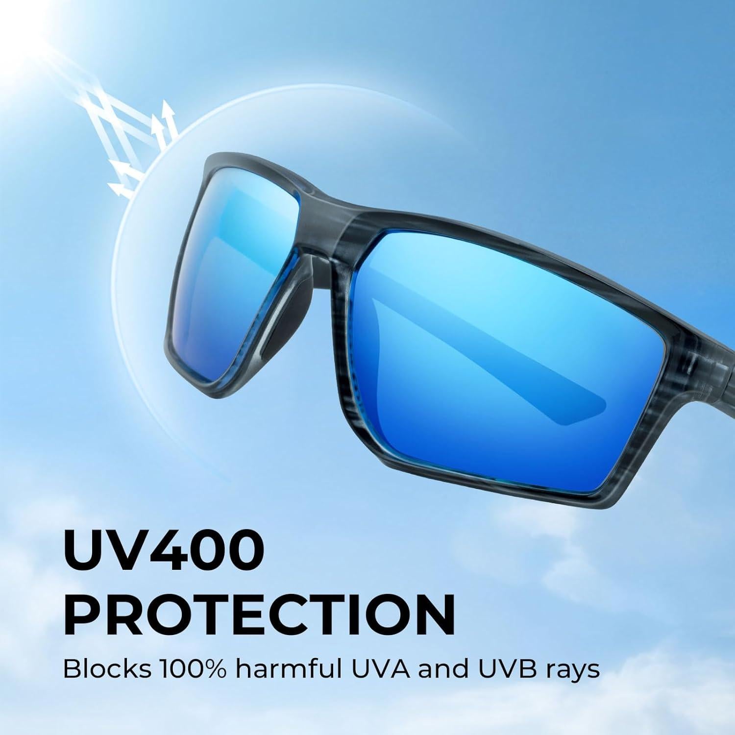 Gafas de sol polarizadas KastKing Osage para deportes UV