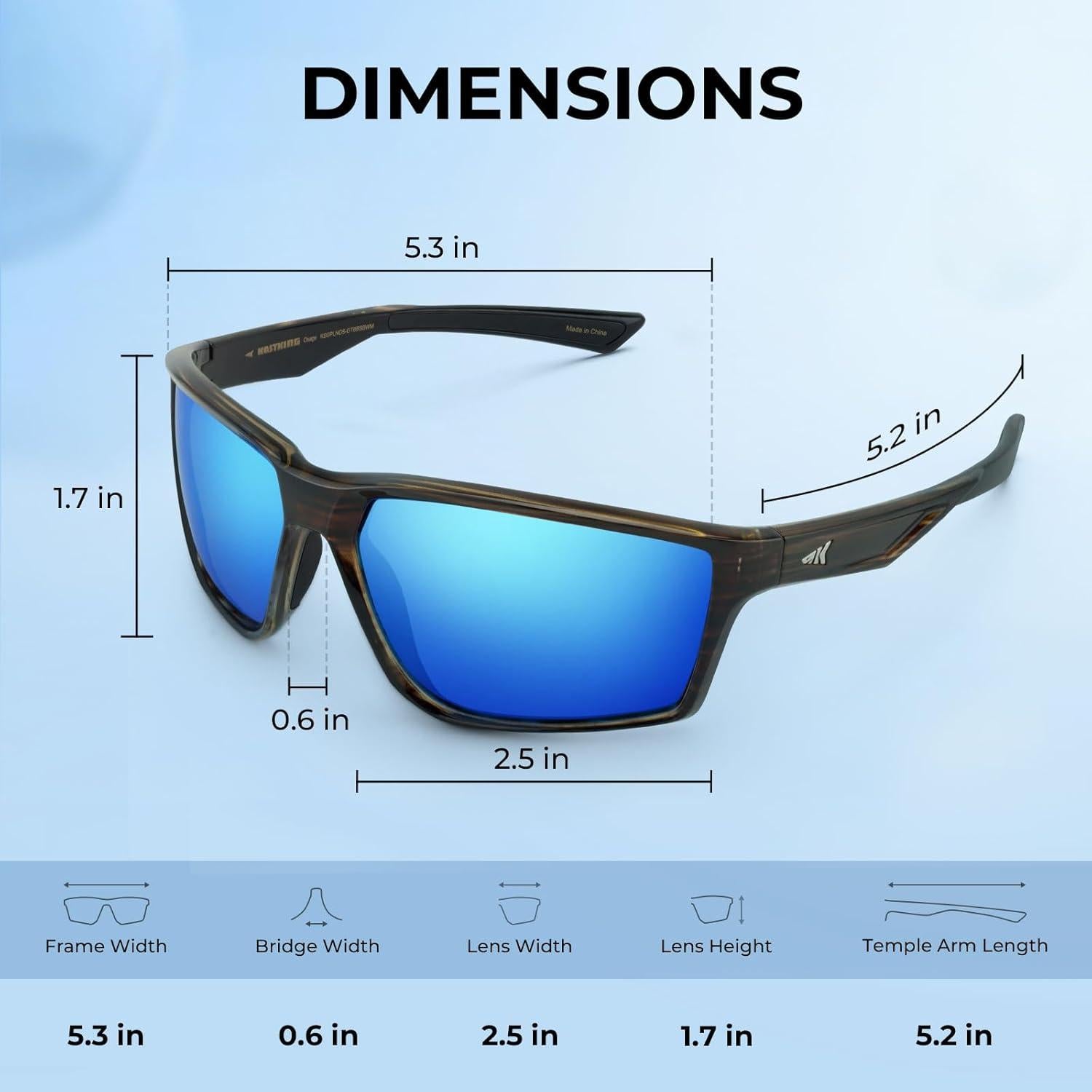 Gafas de Sol Polarizadas KastKing para Adultos UV 100%