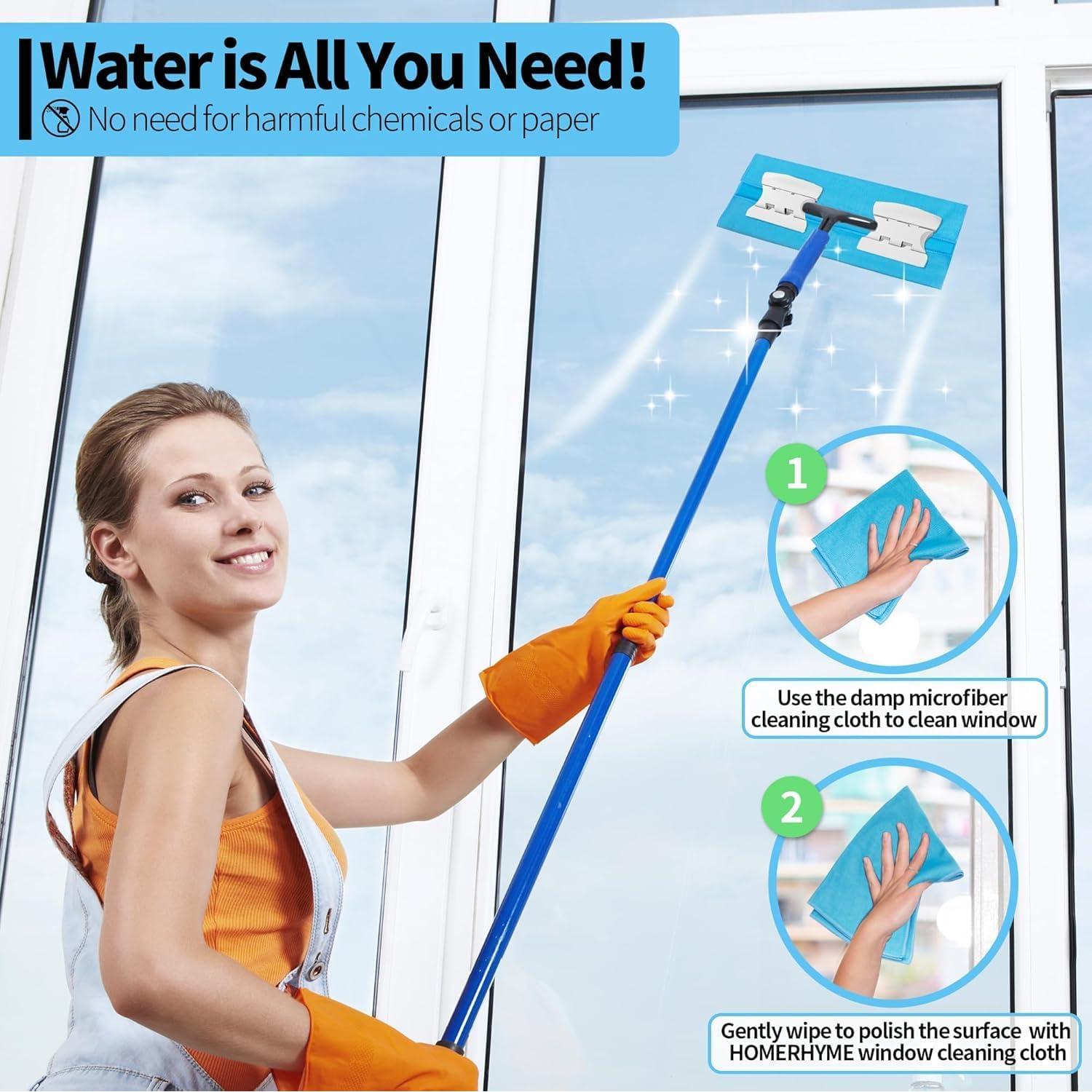 HOMERHYME Paños de Microfibra 40x35 cm, Paquete de 6