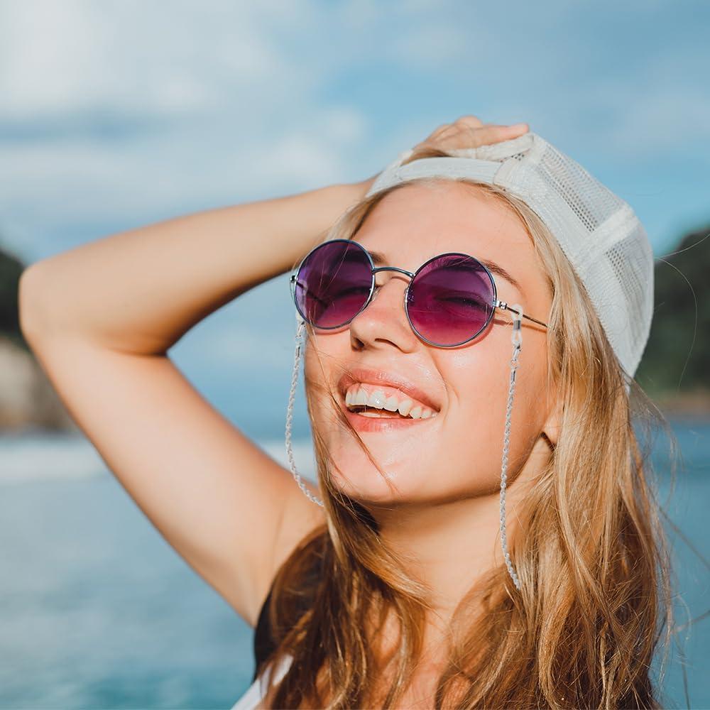 Cadena de Gafas 3 PCS Acero Inoxidable Unisex Elegante