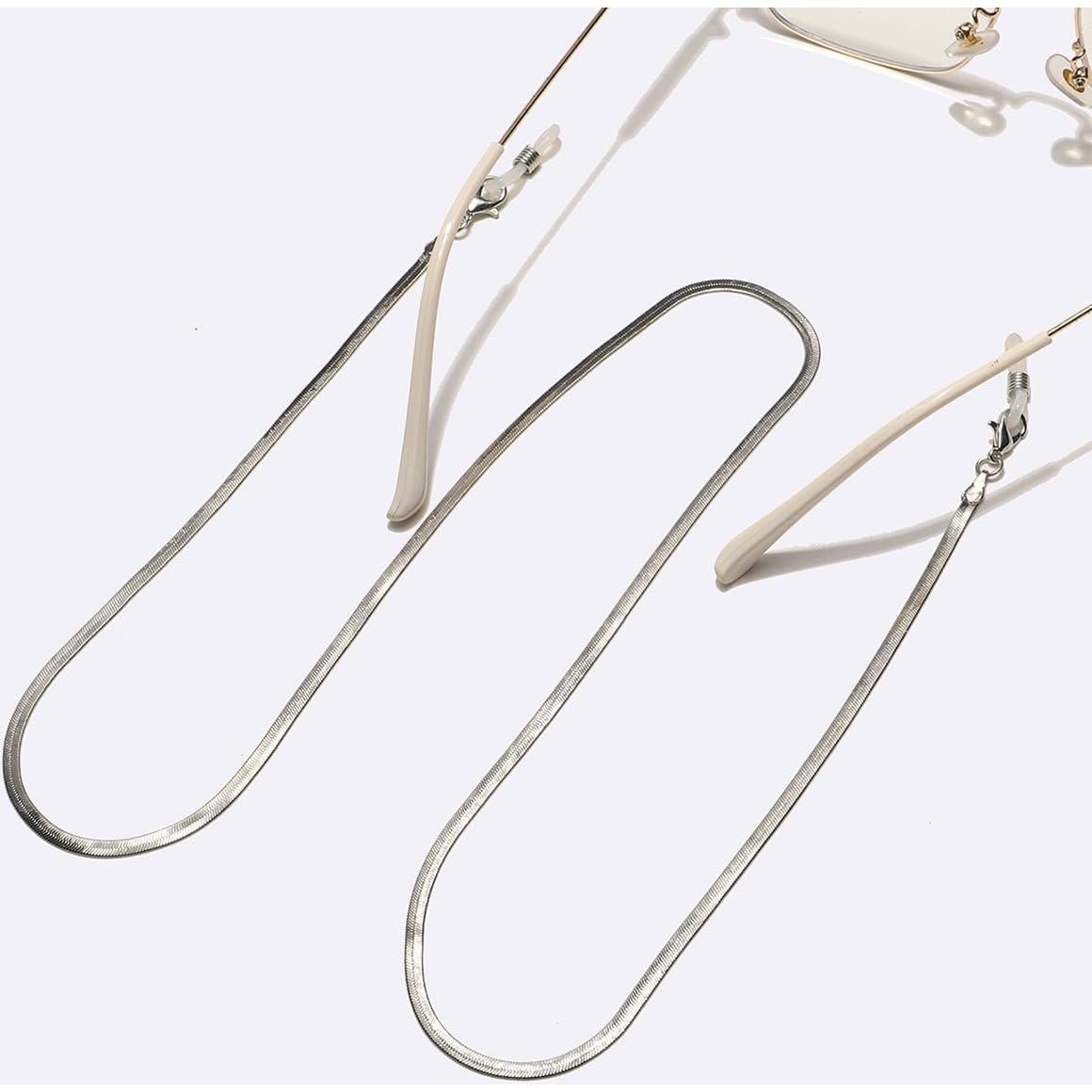 Cadena de Gafas 3 PCS Acero Inoxidable Unisex Elegante
