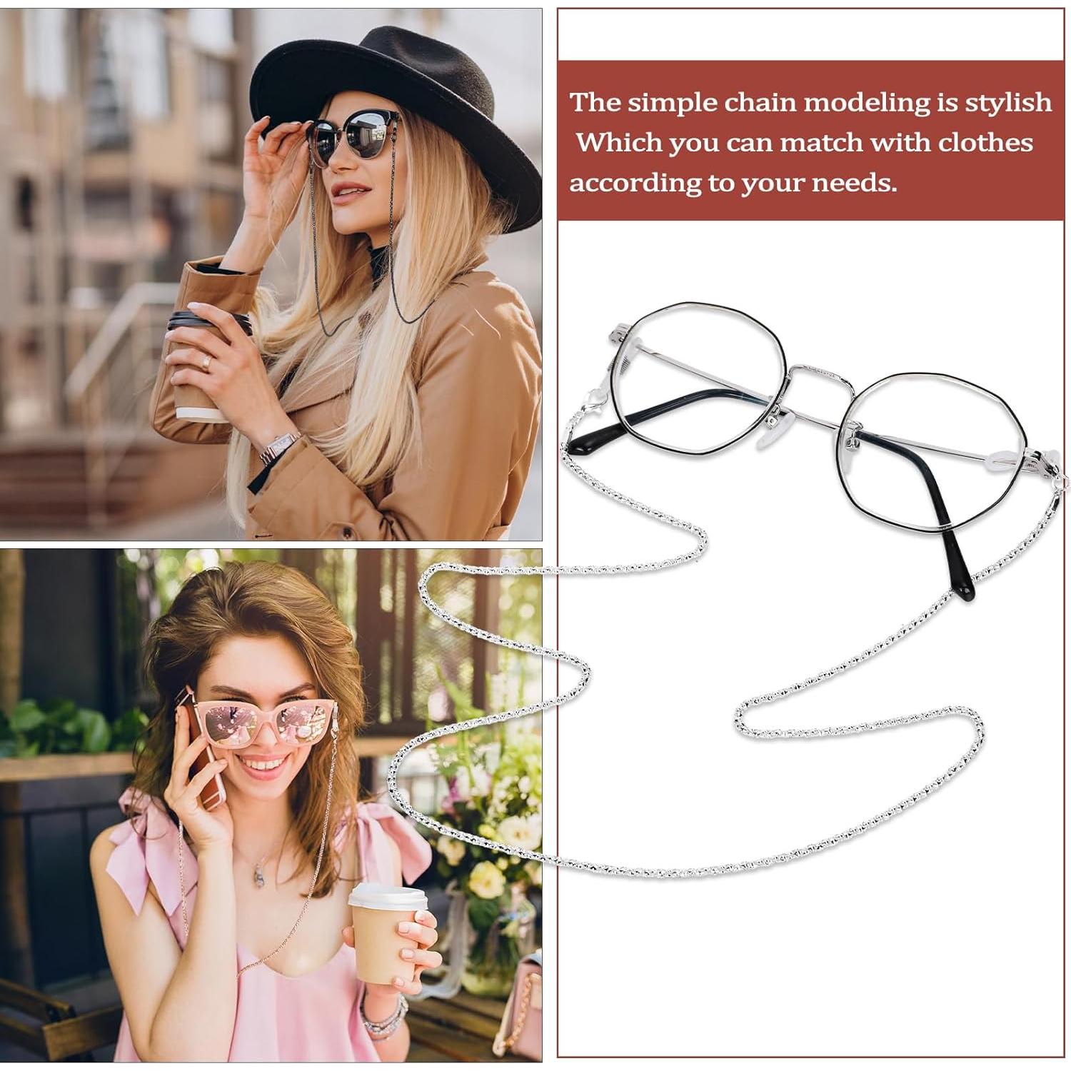 Cadena para Gafas Whaline 3 Piezas con Soporte y Conectores