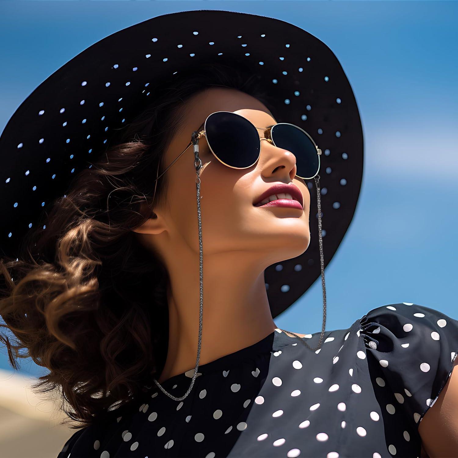 Cadena para Gafas Whaline 3 Piezas con Soporte y Conectores