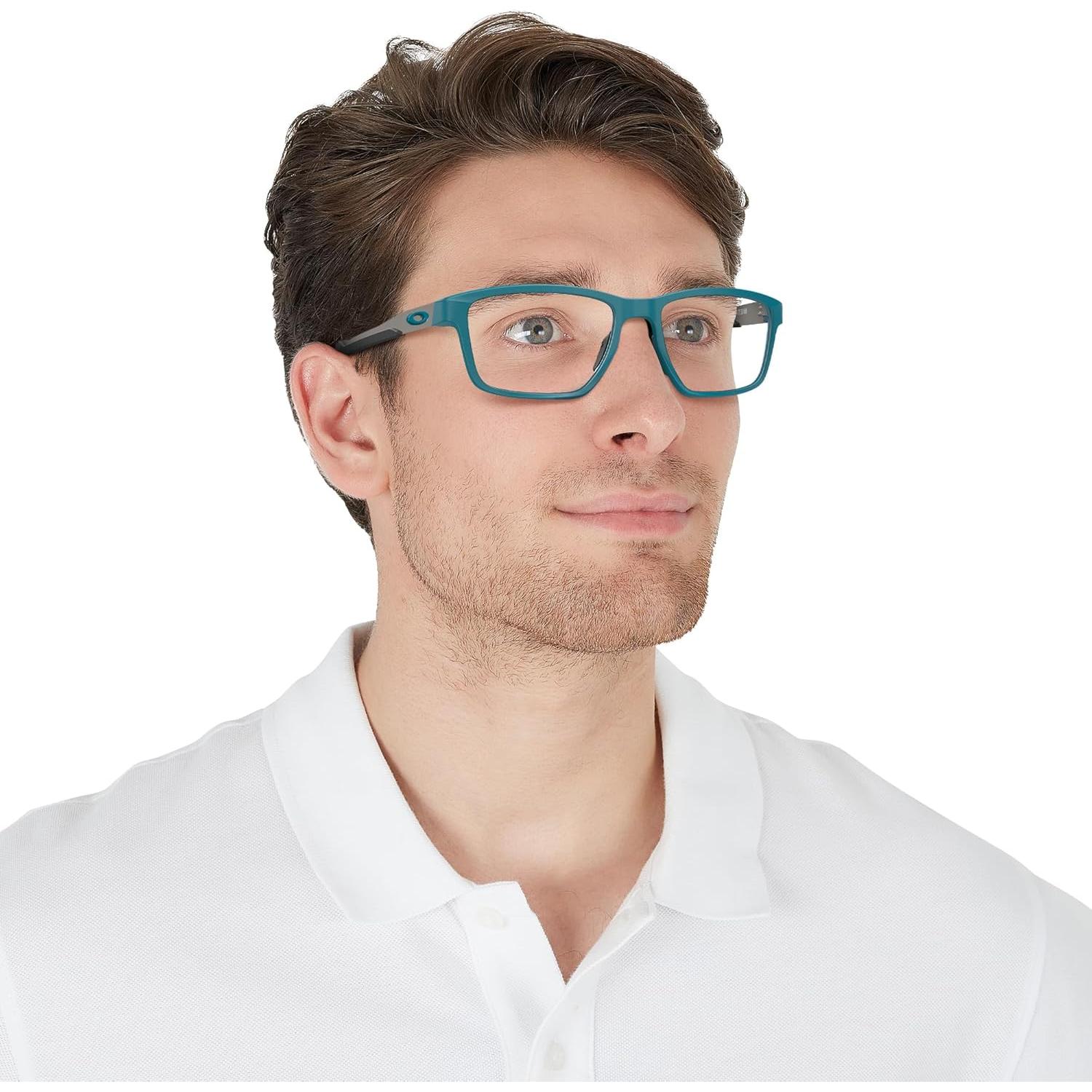 Montura de Gafas Rectangular Oakley OX8153 para Hombres