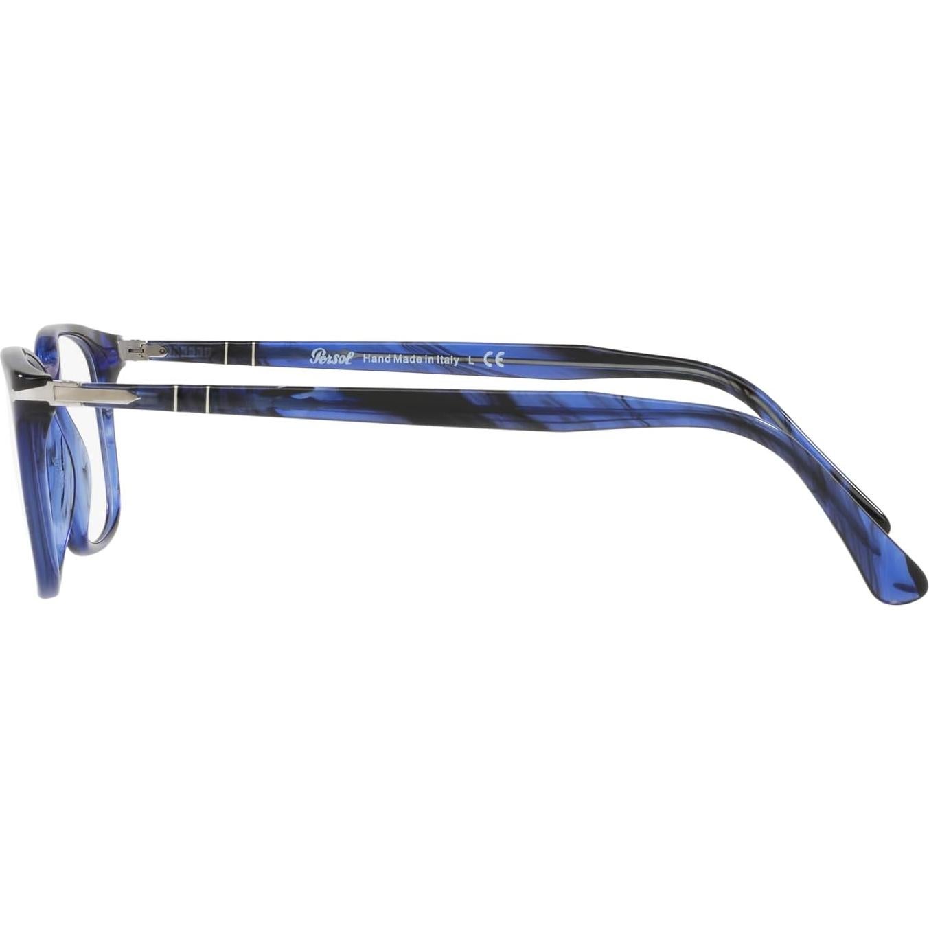 Gafas Recetadas Persol PO3189V Azul Rayas 53mm