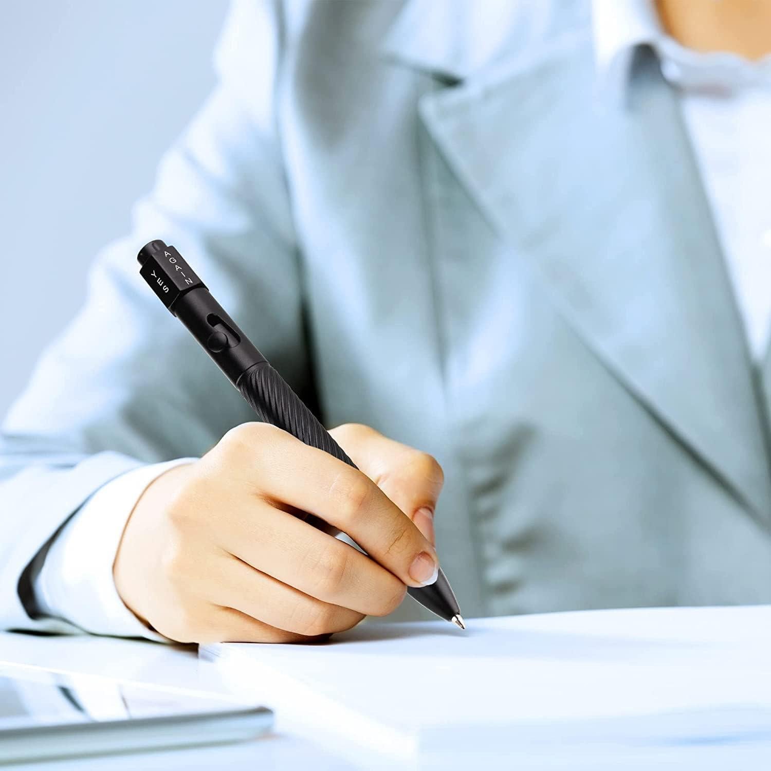 Bolígrafo Retráctil SMOOTHERPRO 0.5mm Negro EDC