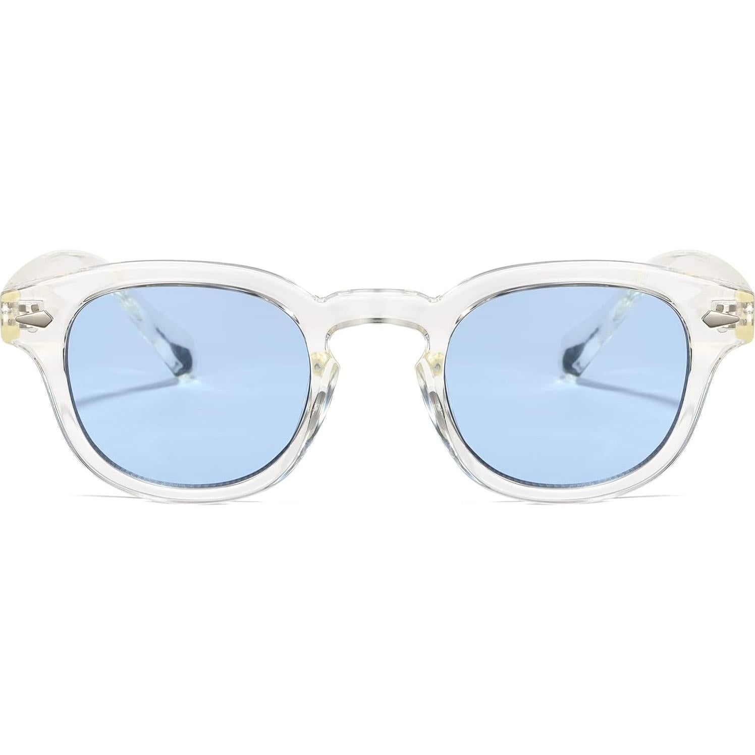 Gafas de sol redondas GTAND unisex 46mm UV400 estilo retro