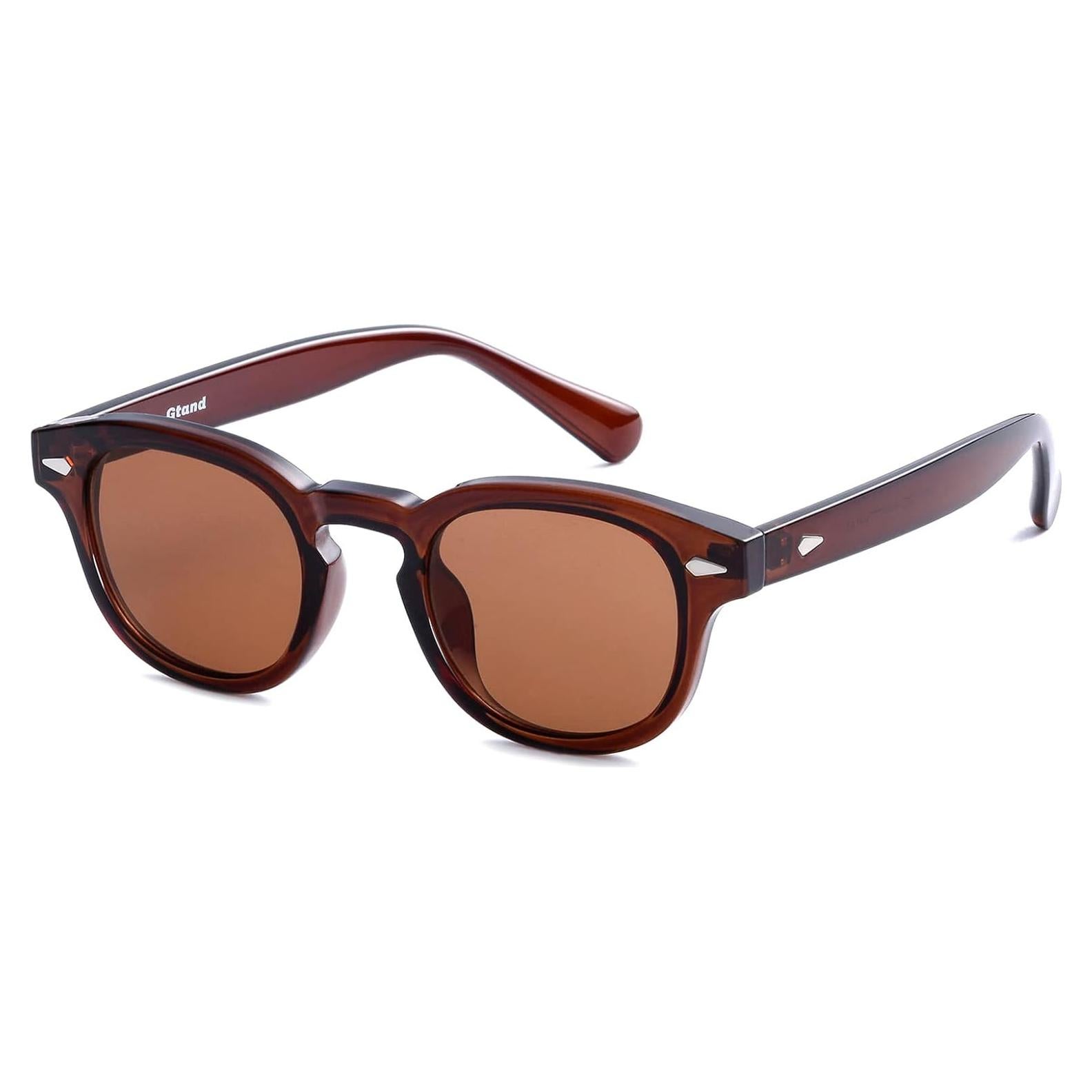 Gafas de Sol Gtand Unisex Retro 46mm UV400 Marrón