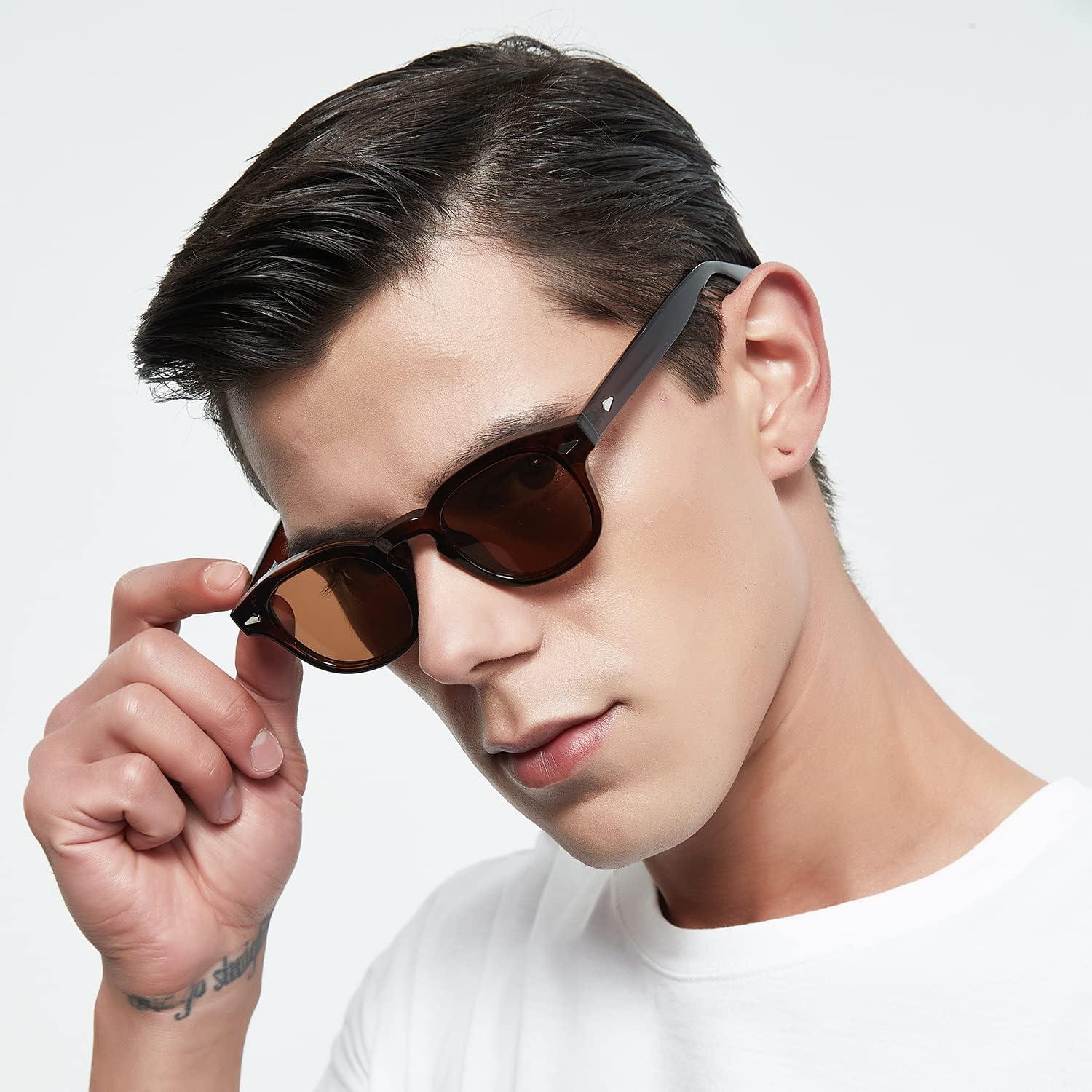 Gafas de Sol Gtand Unisex Retro 46mm UV400 Marrón