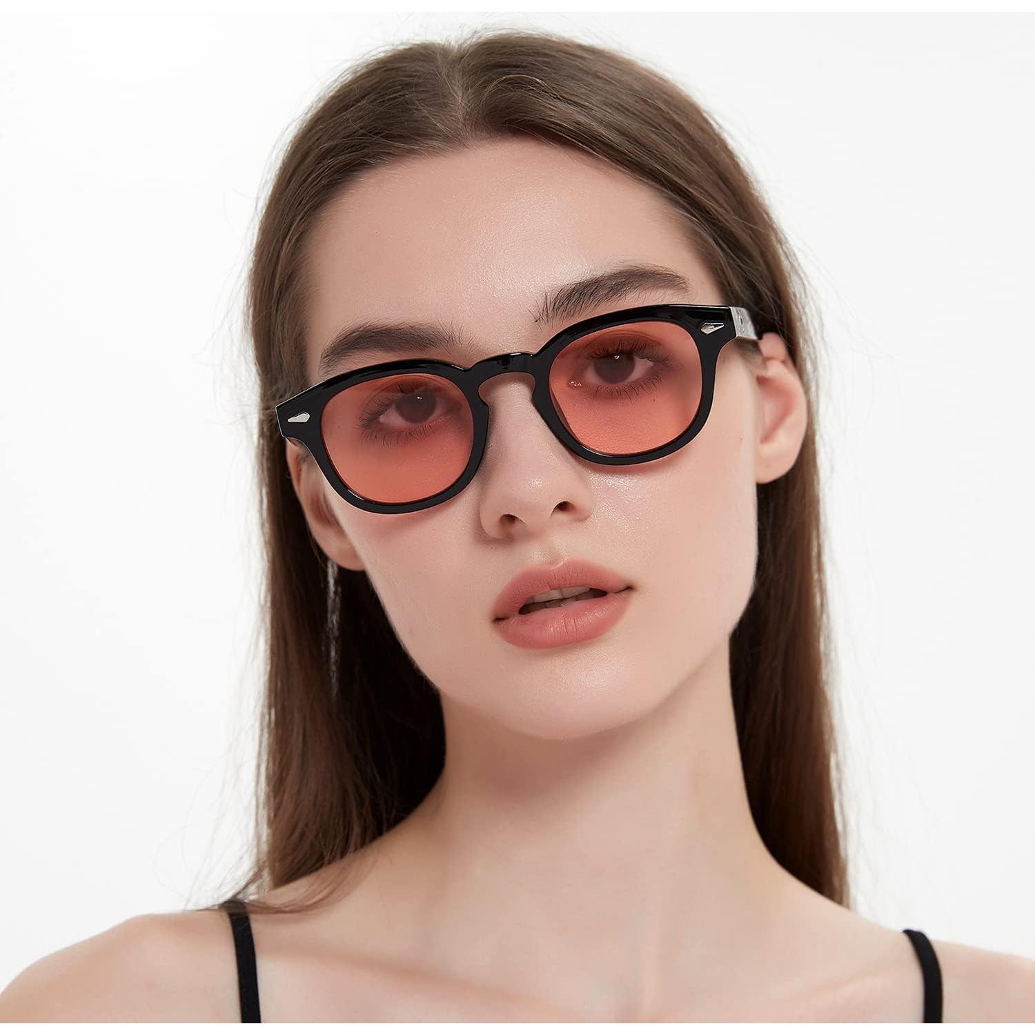 Gafas de Sol Gtand Unisex Retro Circulares 46mm Tinte Rosa