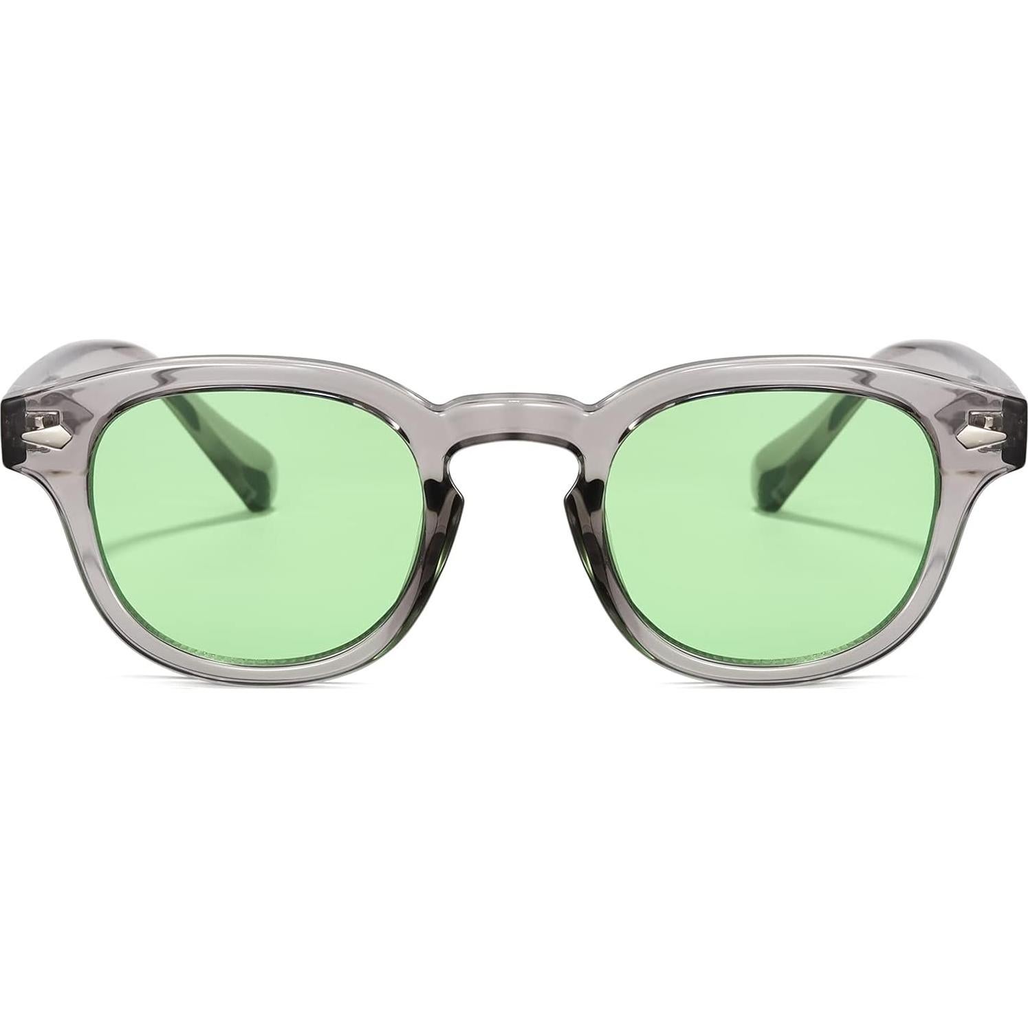 Gafas de Sol Gtand Unisex Retro 46mm UV400 Tinte Verde