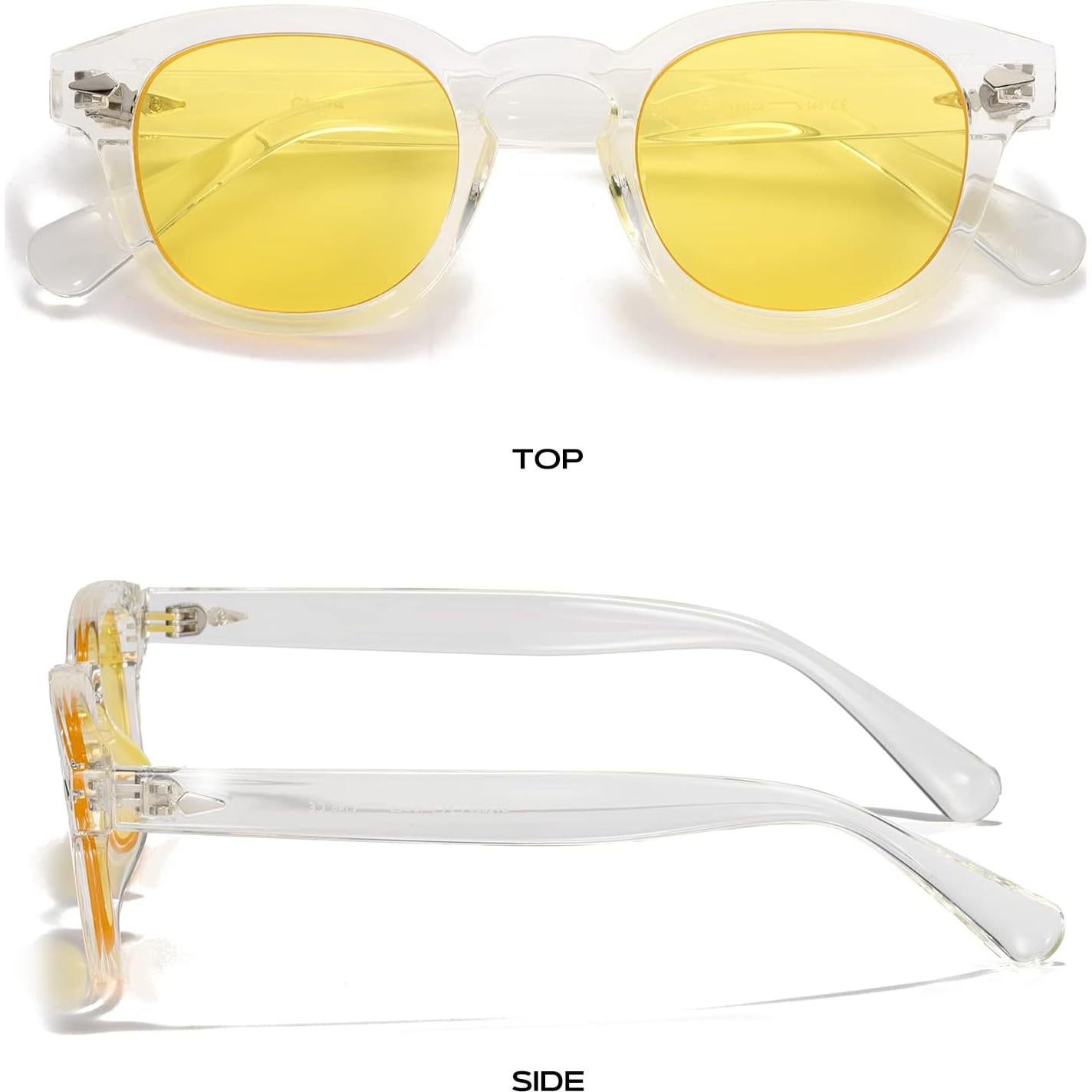 Gafas de sol redondas TR90 Gtand unisex 46mm UV400