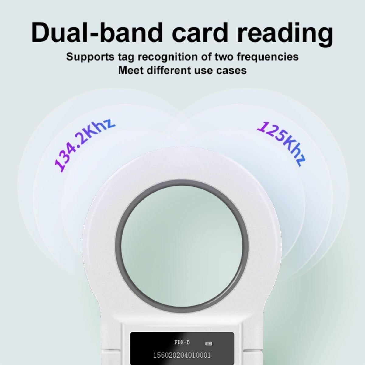 Lector de Microchip Yanzeo AR180C 134.2KHz para Mascotas