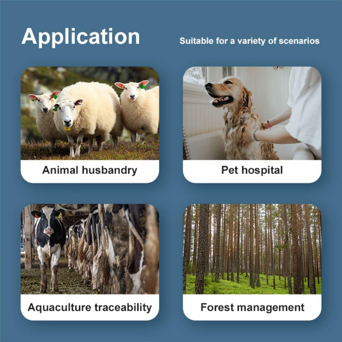 Lector de Microchip Yanzeo AR180C 134.2KHz para Mascotas