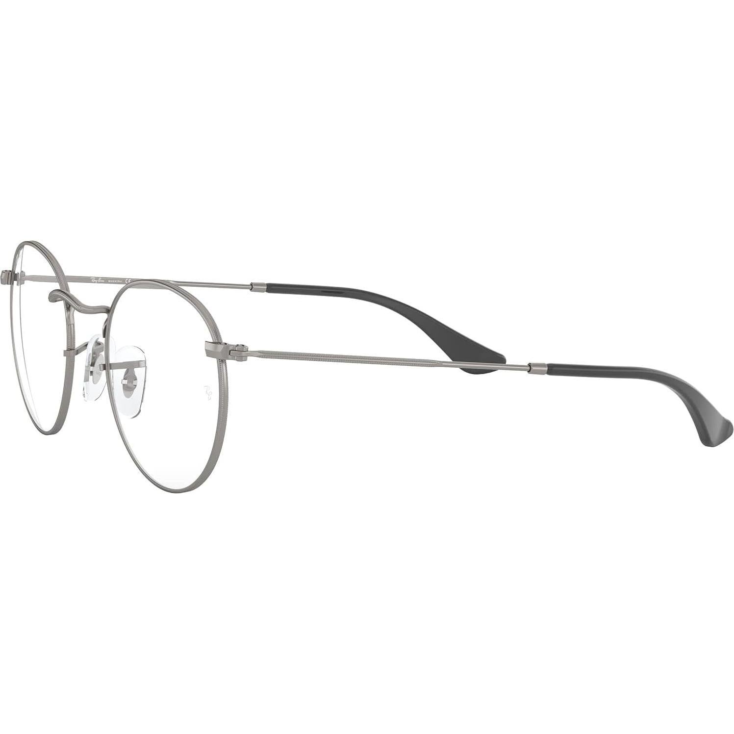 Gafas Ray-Ban Rx3447V Redondas Metal Gunmetal 47mm