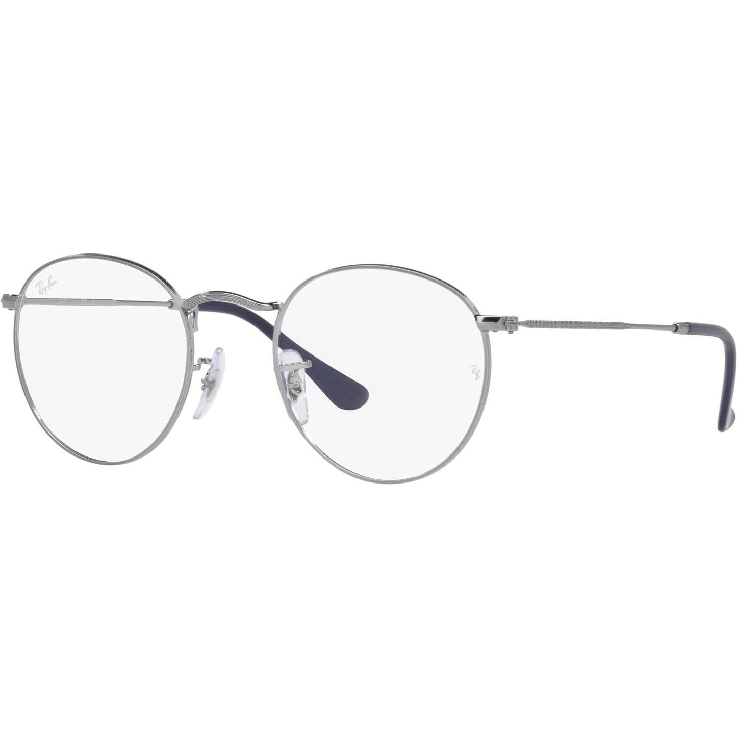 Gafas Ray-Ban Rx3447V Redondas Metal 47mm Gunmetal