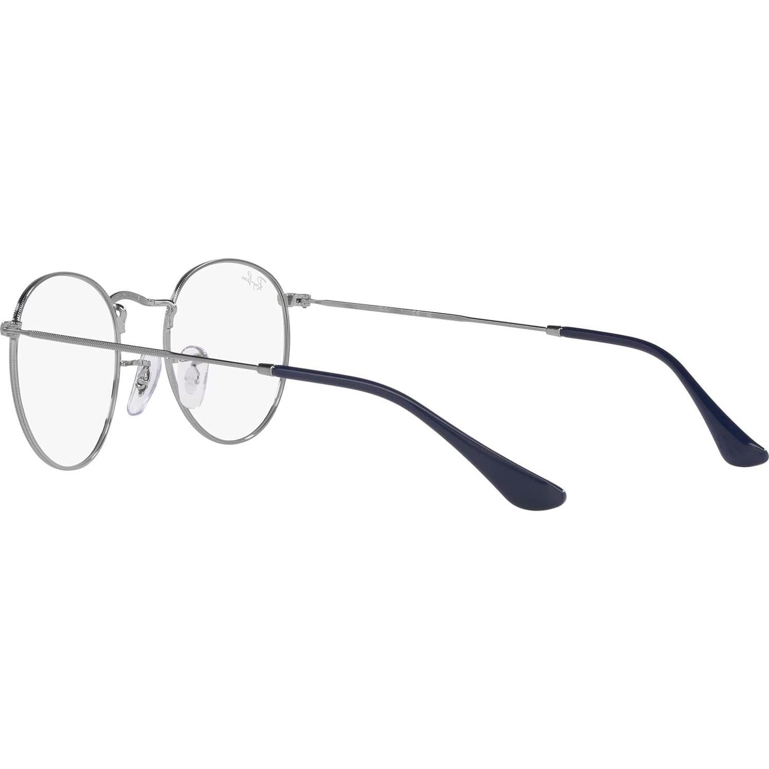 Gafas Ray-Ban Rx3447V Redondas Metal 47mm Gunmetal