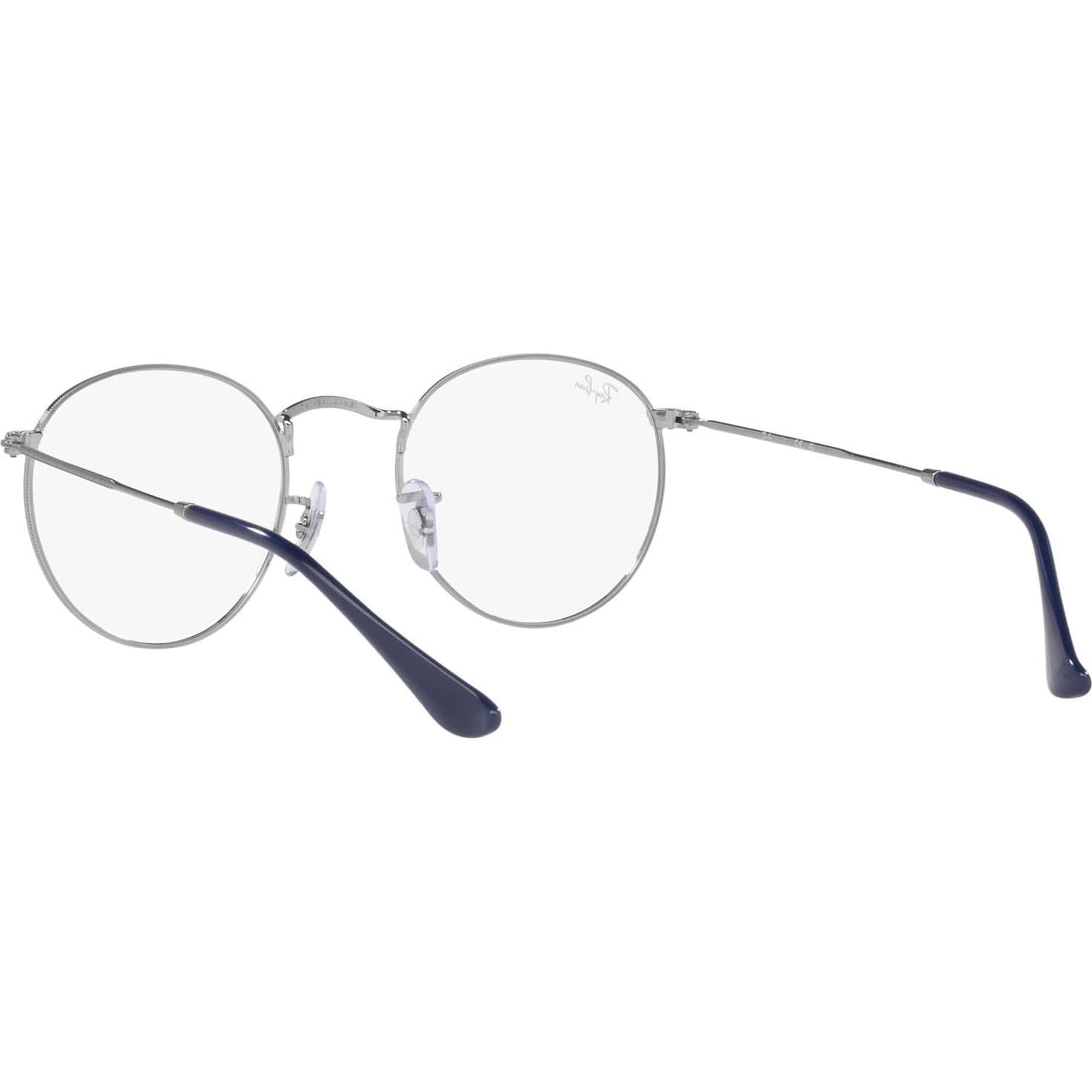 Gafas Ray-Ban Rx3447V Redondas Metal 47mm Gunmetal