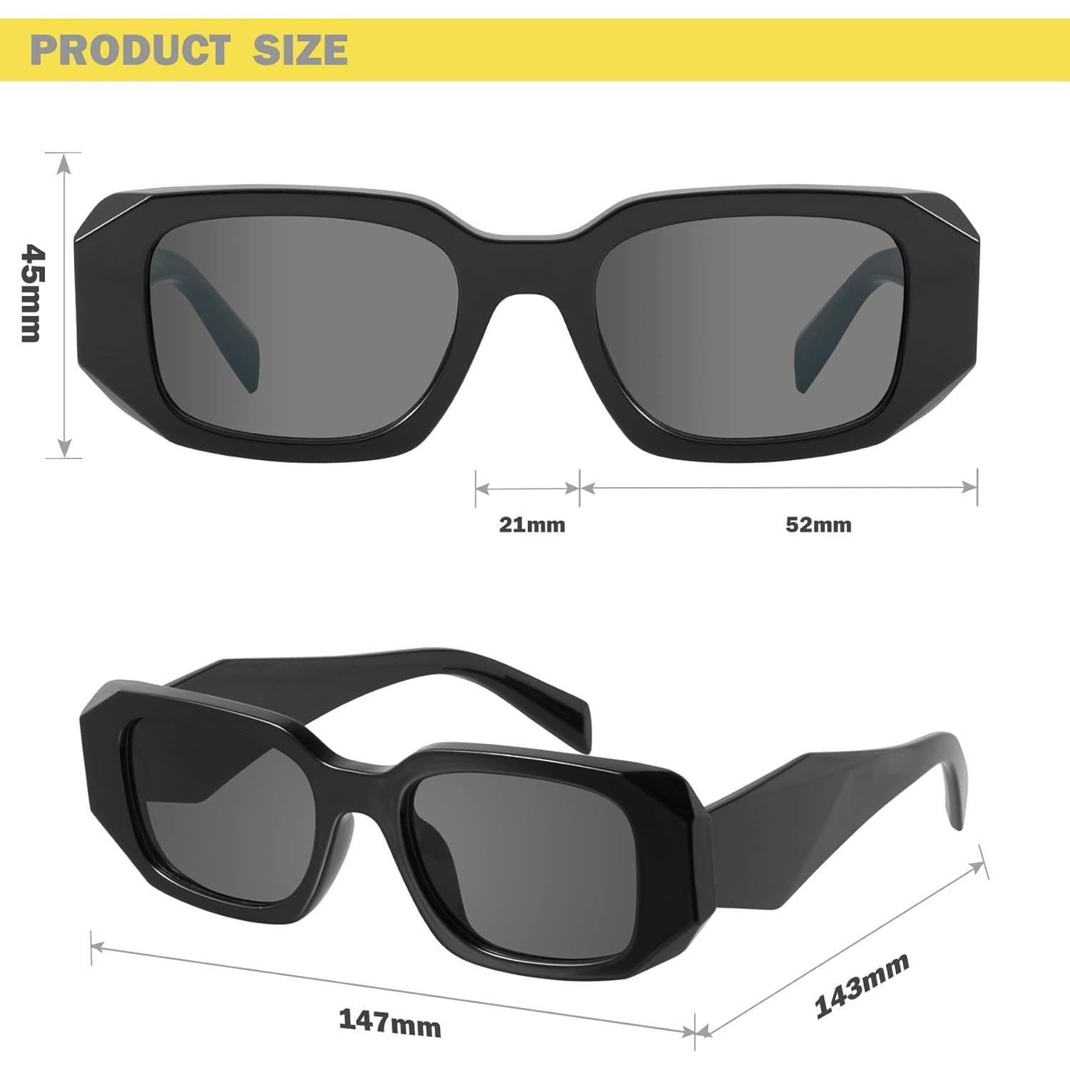 Gafas de sol rectangulares Mosanana Goulding UV400