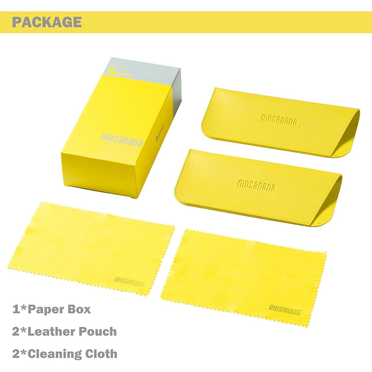 Gafas de Sol Rectangulares Mosanana Modelo Goulding UV400