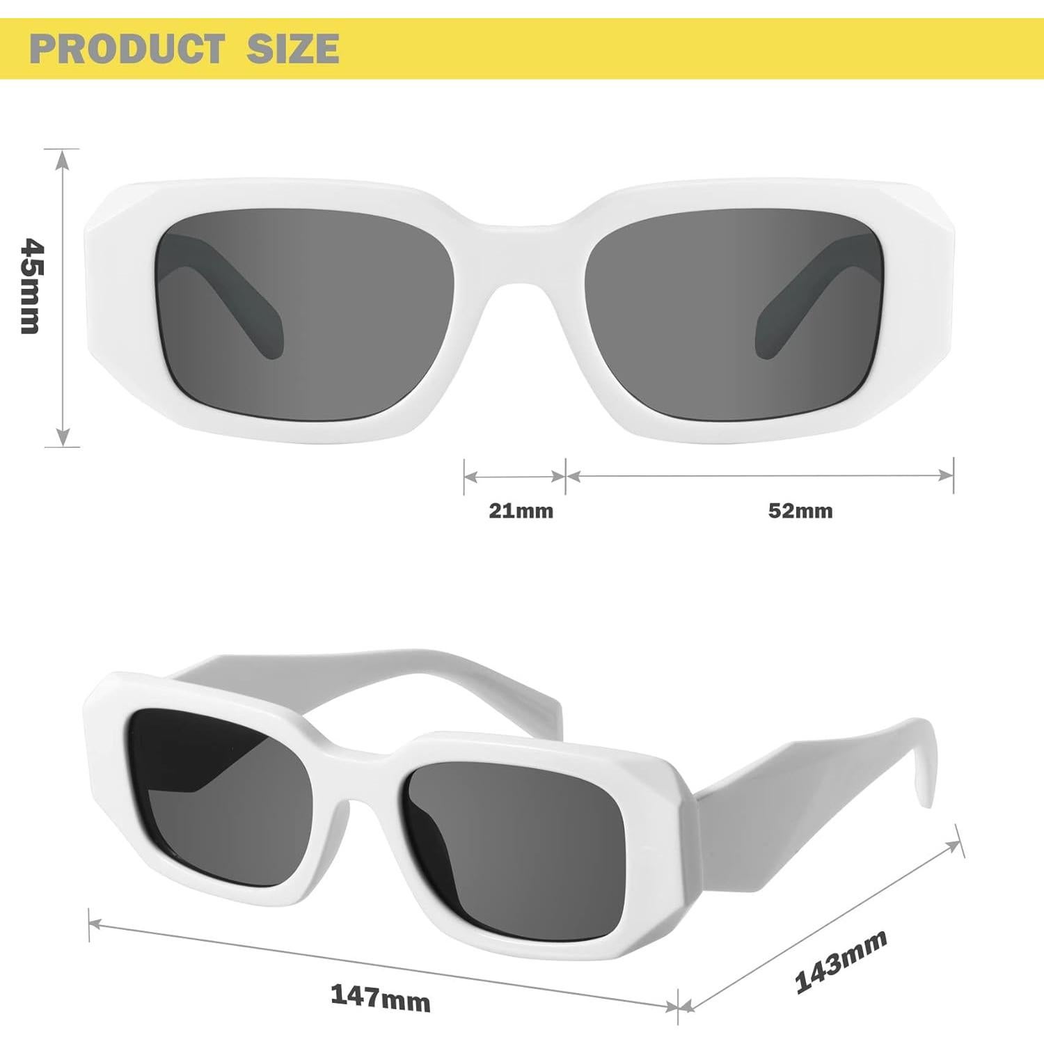 Gafas de Sol Rectangulares Mosanana Modelo Goulding UV400