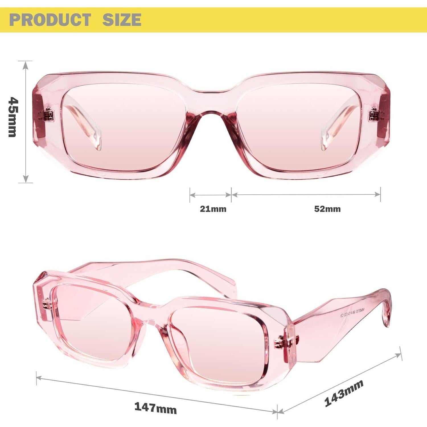 Gafas de sol rectangulares Mosanana Goulding UV400