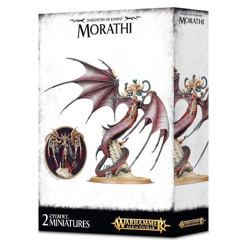 Figuras Warhammer Age of Sigmar Morathi Hijas de Khaine