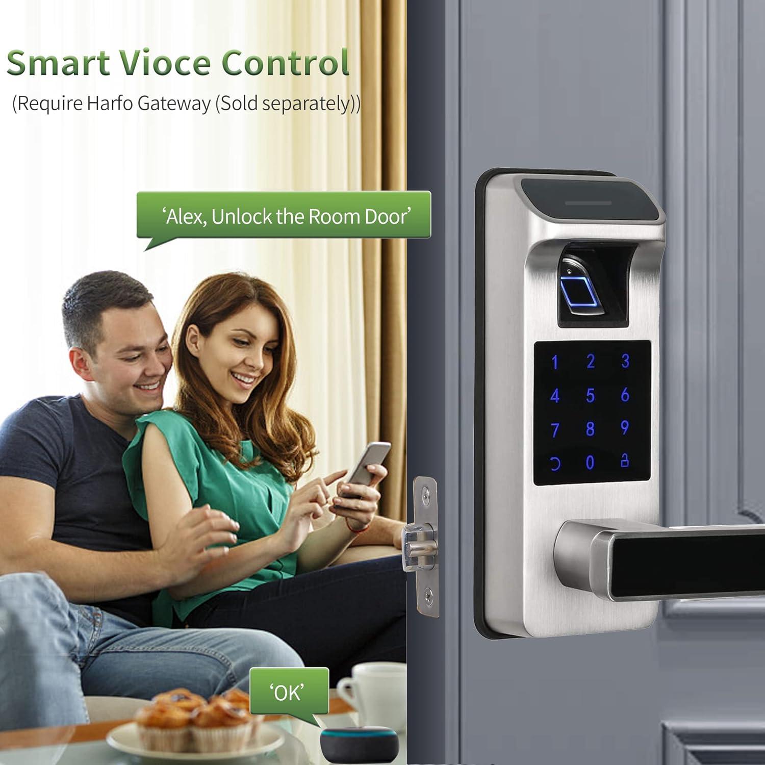 Cerradura Inteligente HARFO A01 Huella Dactilar y App