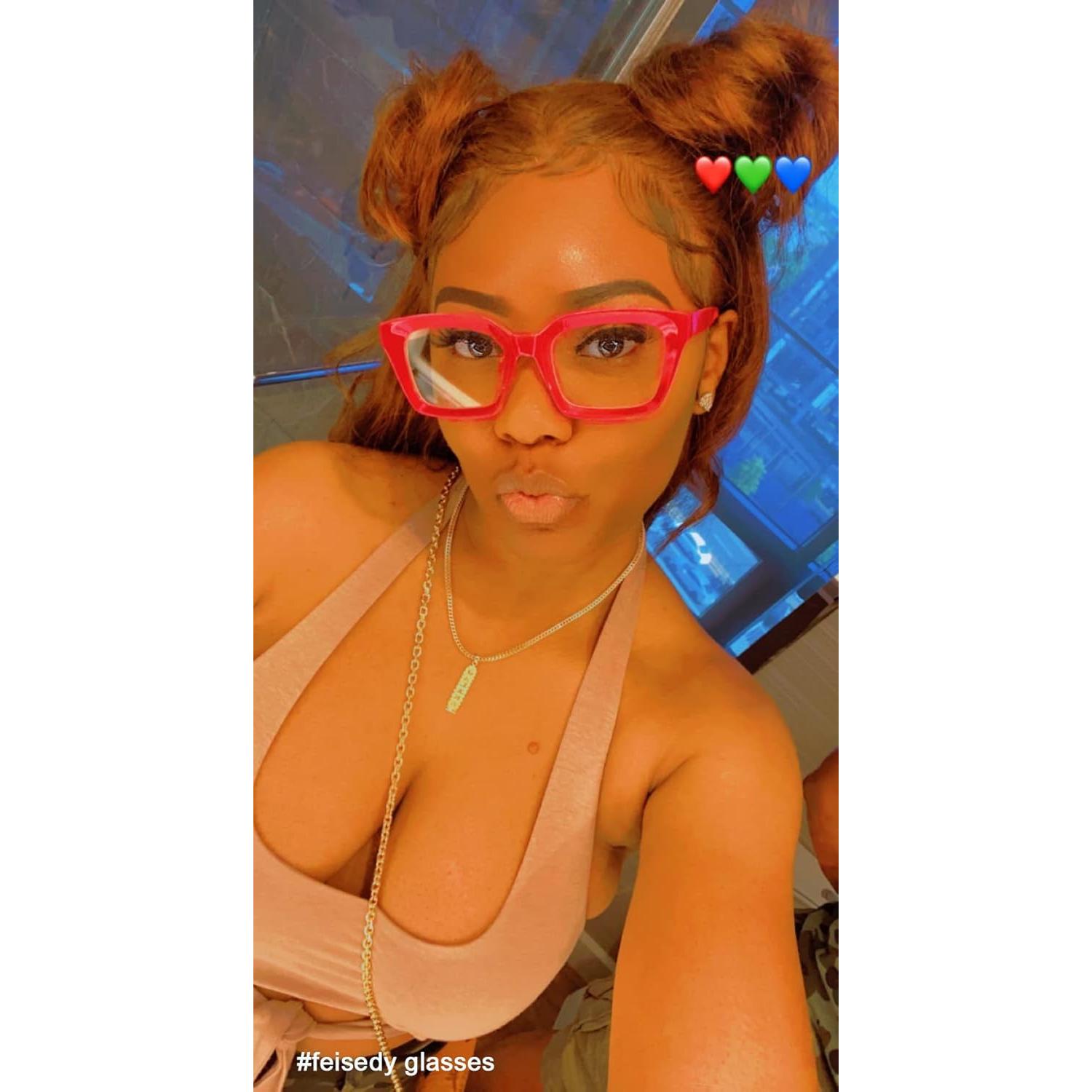 Gafas de Lectura FEISEDY Retro Cuadradas Anti Luz Azul