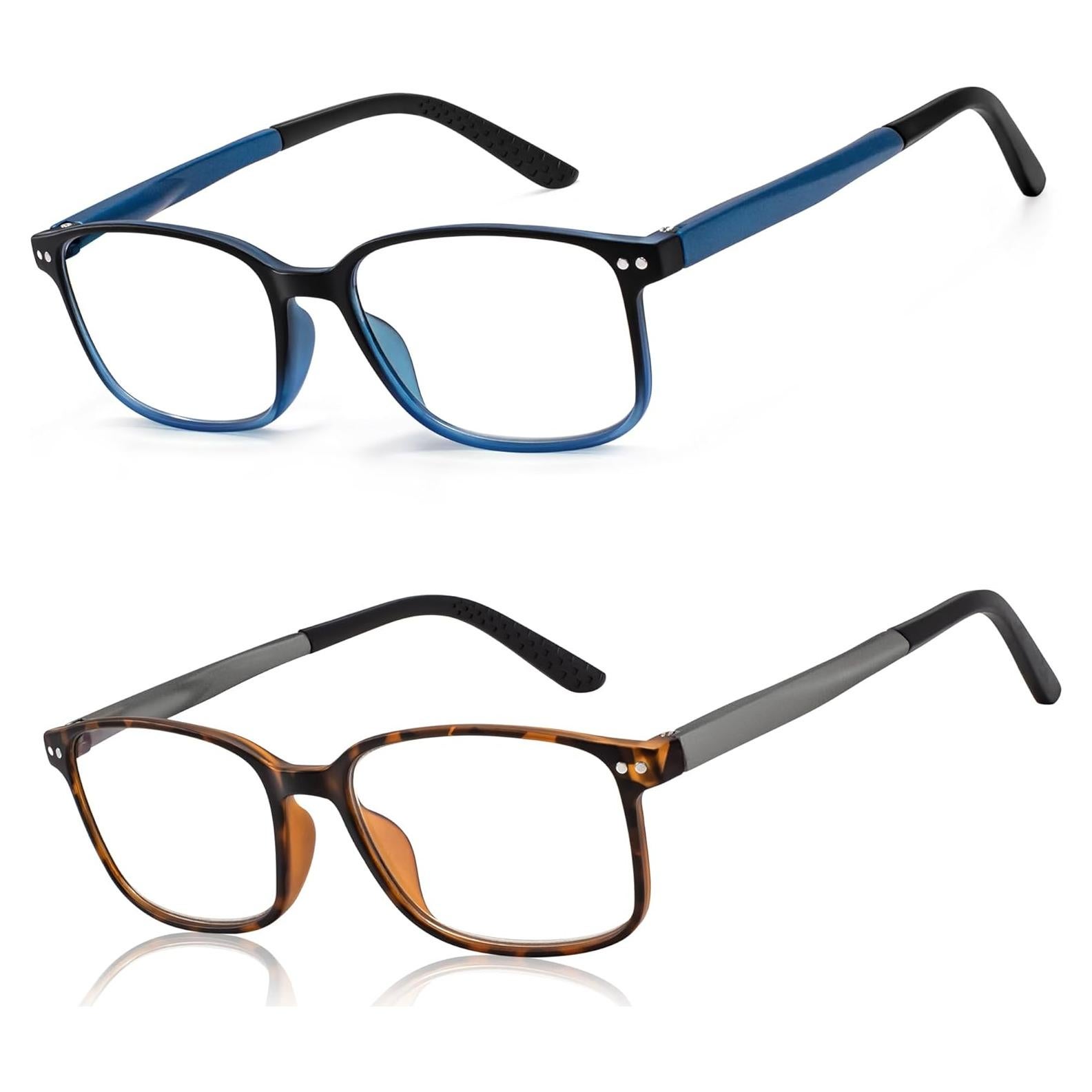 Gafas de Lectura EASY READ 2 Pares TR90 Anti Luz Azul