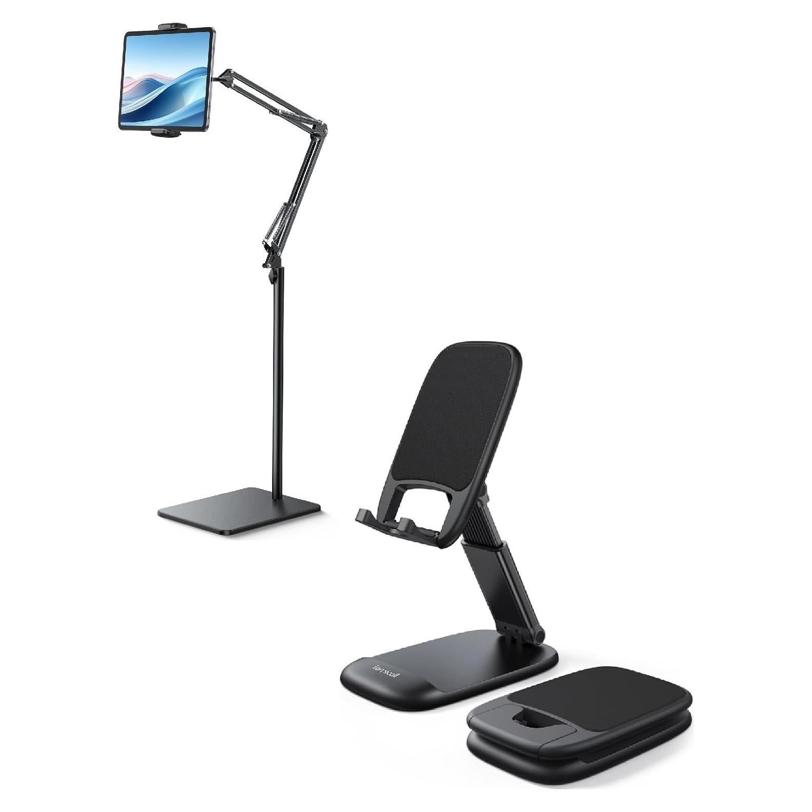 Soporte de Tablet y Teléfono Lamicall Ajustable 63.5-139.7 cm