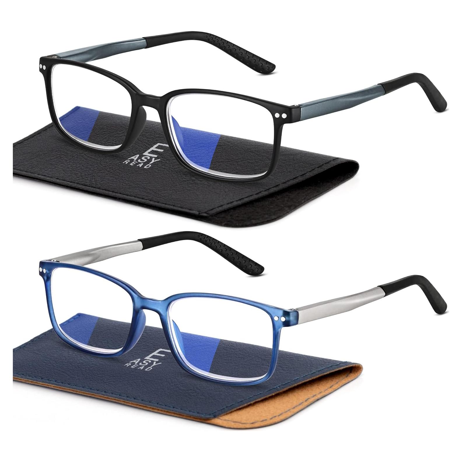 Gafas de Lectura EASY READ 2 Pares con Bloqueo Luz Azul