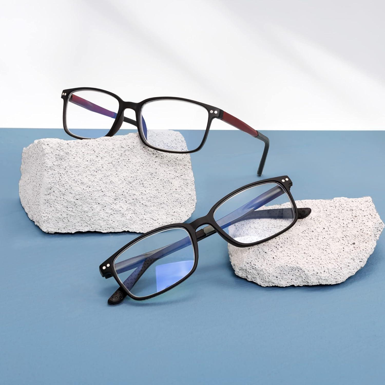 Gafas de Lectura EASY READ 2 Pares TR90 con Luz Azul