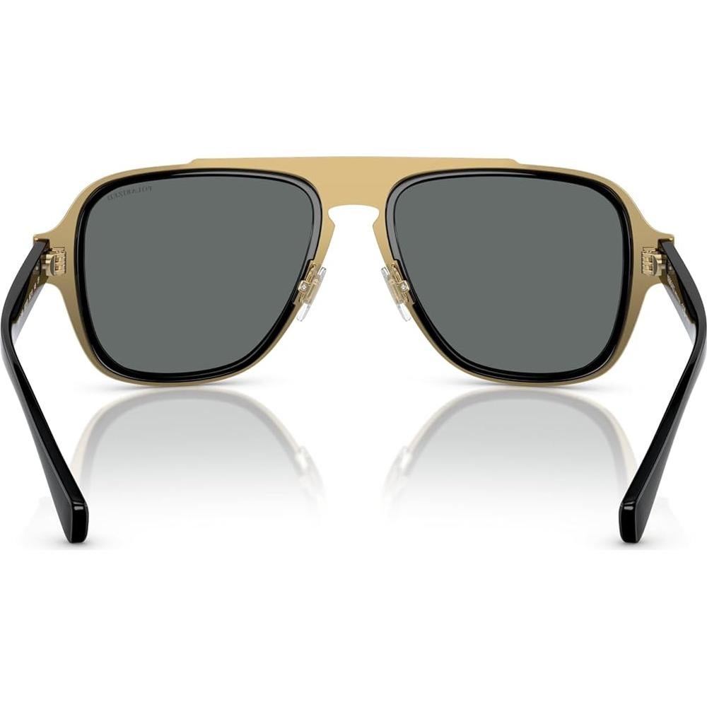 Gafas de sol Versace Hombre Marco Negro Lentes 56mm