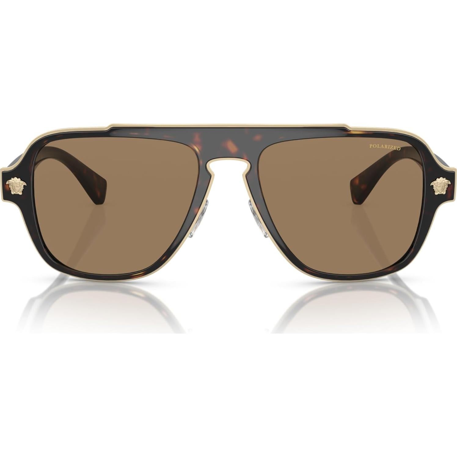 Gafas de sol Versace Hombre Marco Negro Lentes 56mm