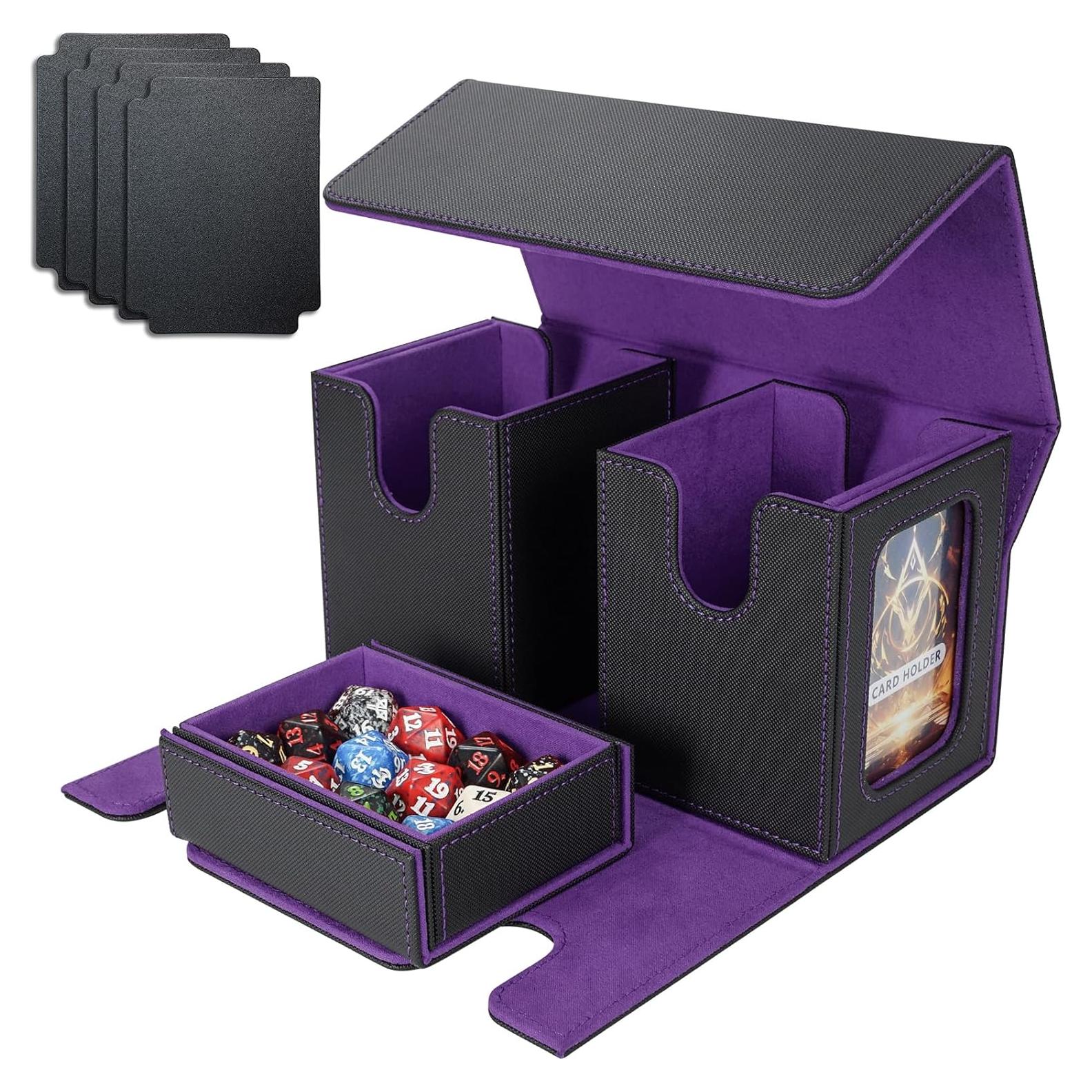 Caja de Almacenamiento de Cartas AFIING Commander - 220 Cartas