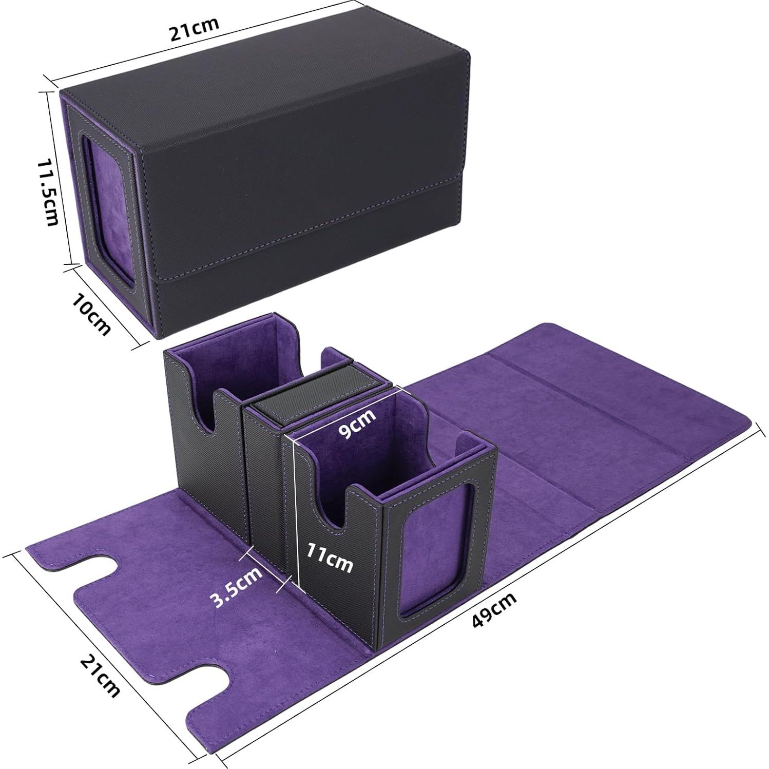 Caja de Almacenamiento de Cartas AFIING Commander - 220 Cartas
