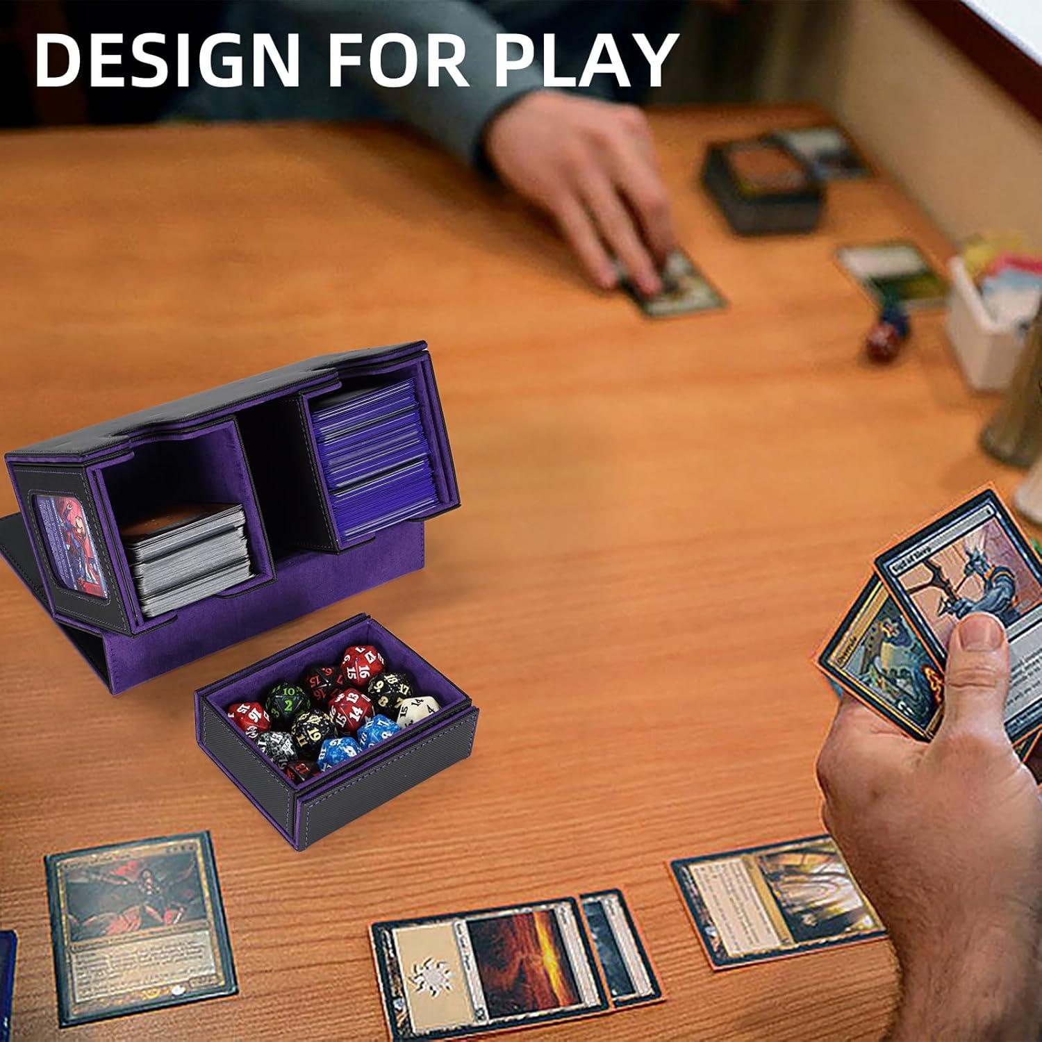 Caja de Almacenamiento de Cartas AFIING Commander - 220 Cartas