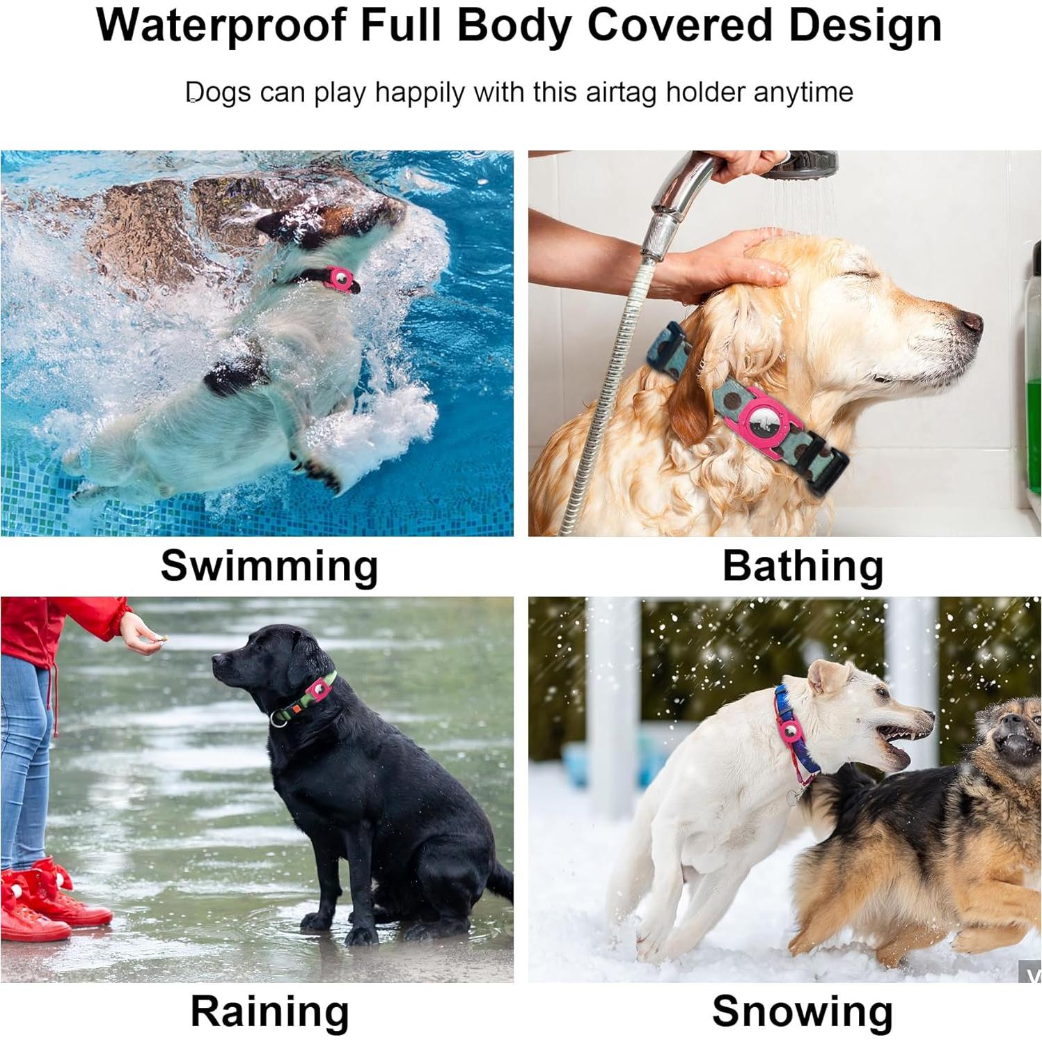 Funda Impermeable SANKALA para Airtag de Collar de Perro