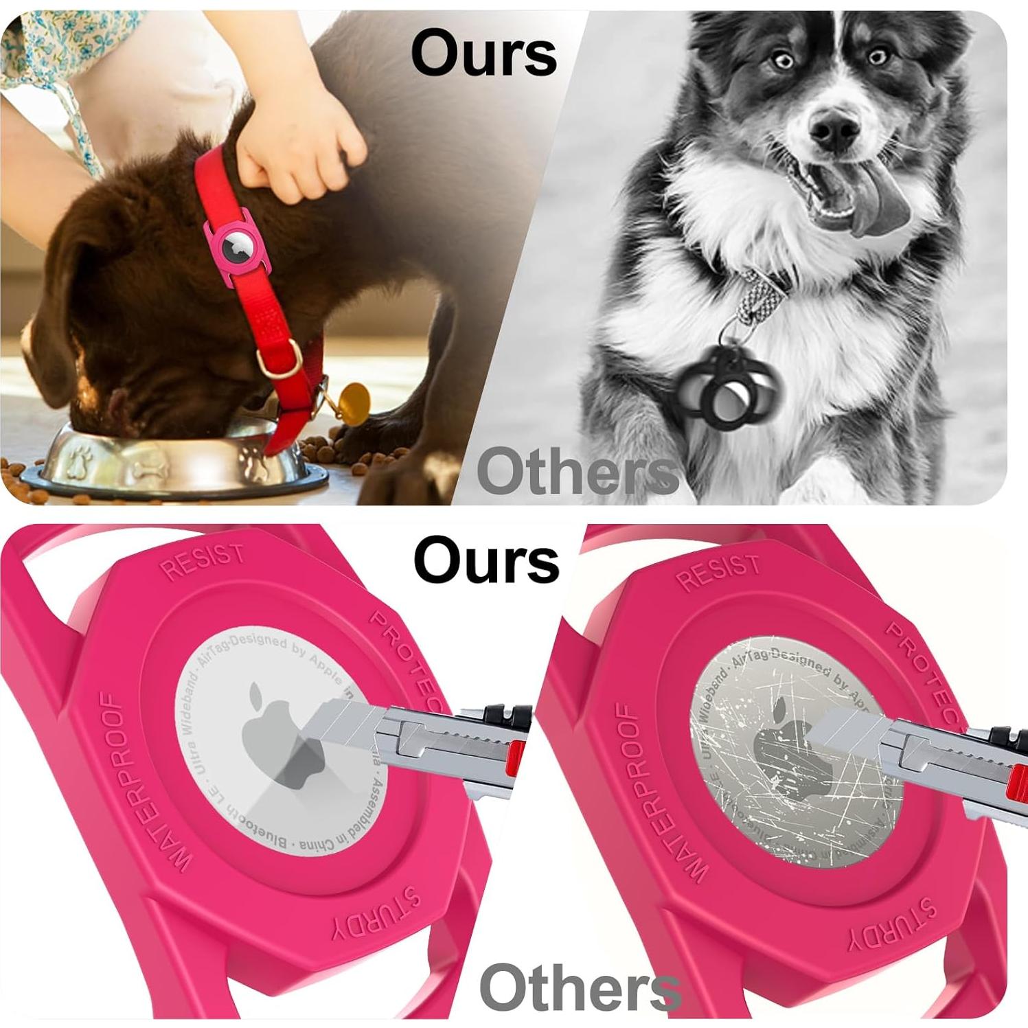 Funda Impermeable SANKALA para Airtag de Collar de Perro