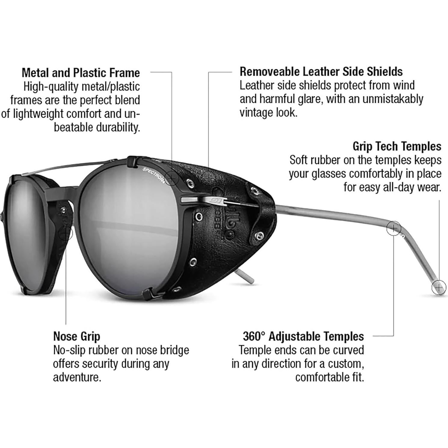 Gafas de sol Julbo Legacy fotocromáticas con protectores