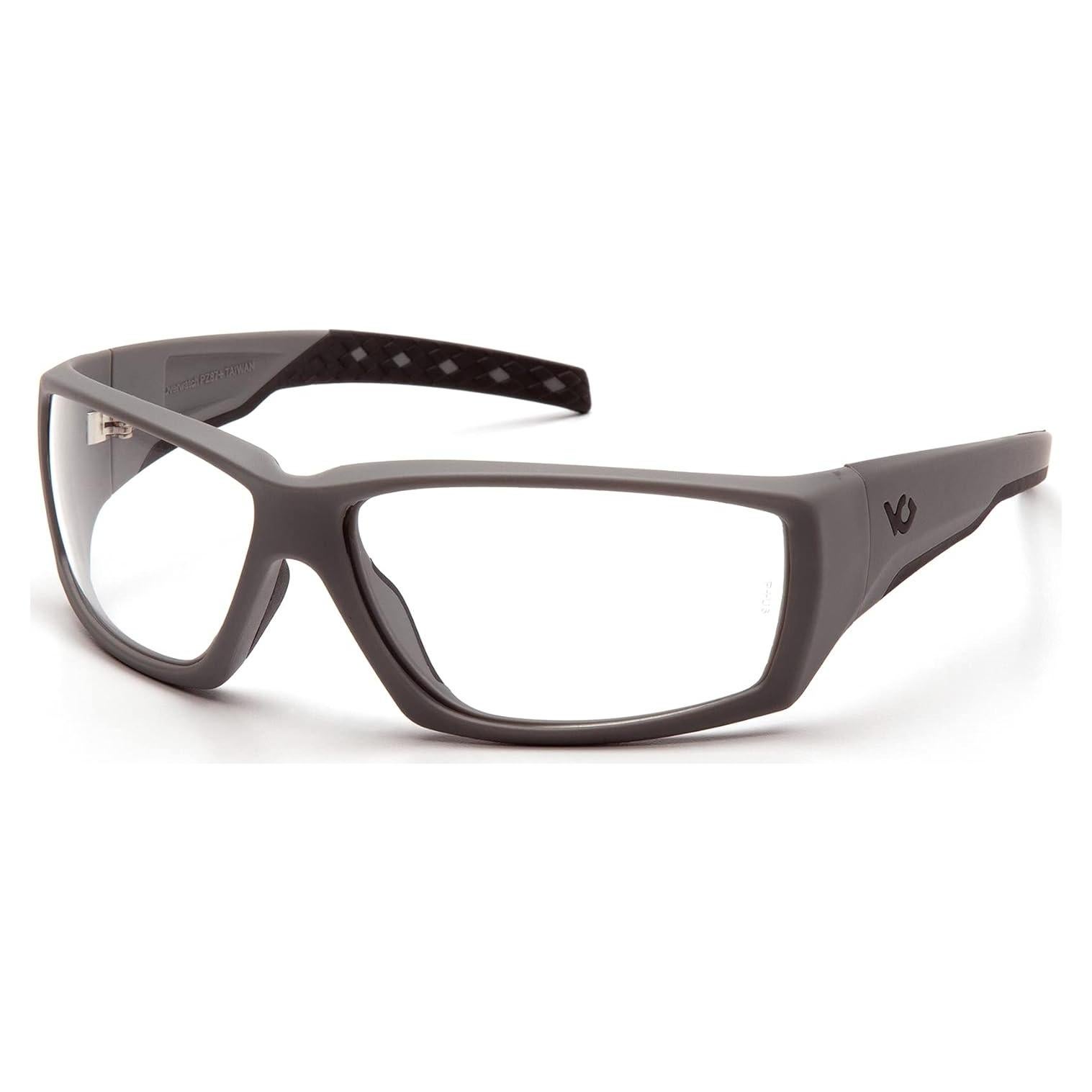 Gafas de seguridad Venture Gear Overwatch gris con lente antiempañante